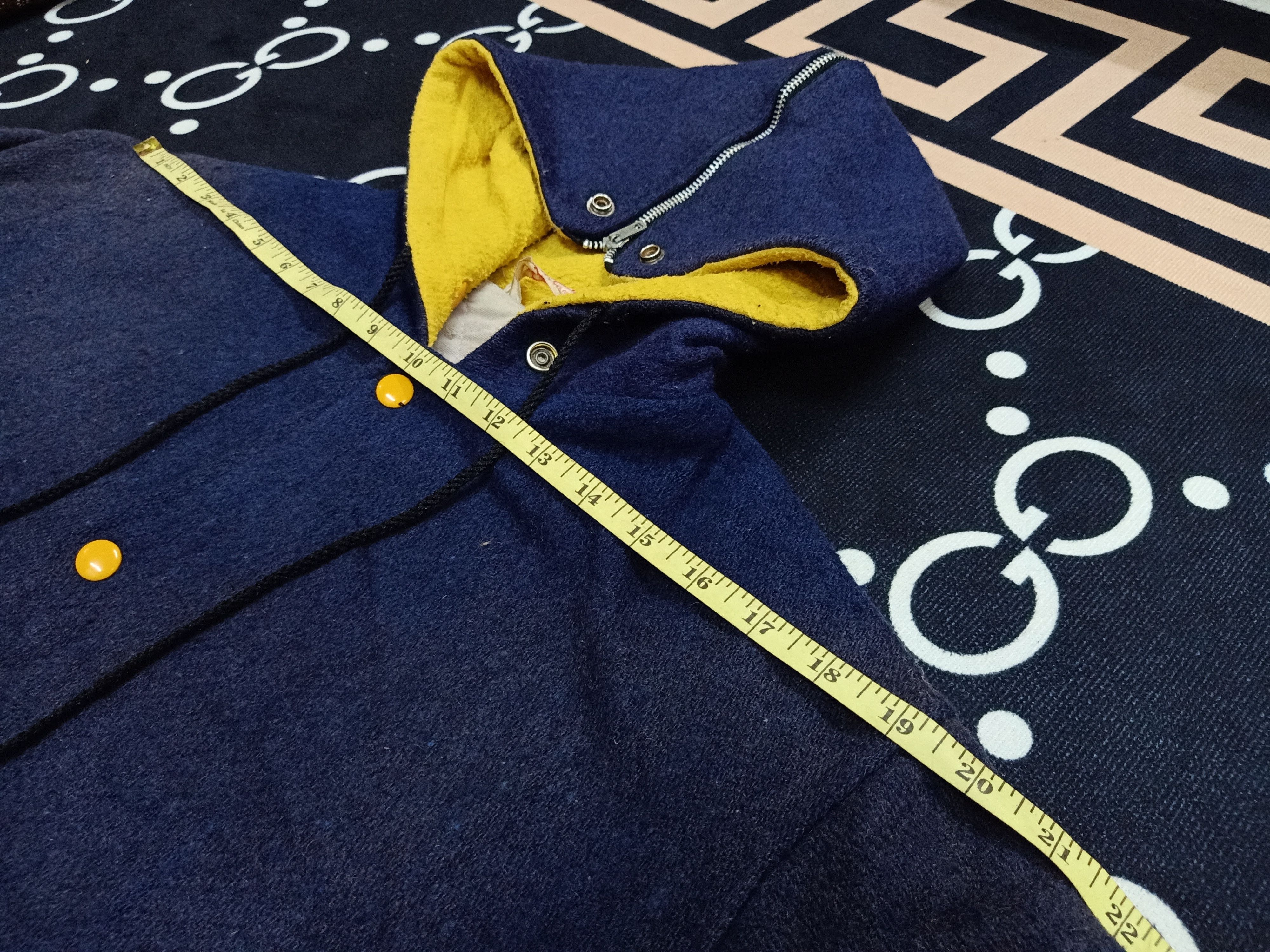 Vintage EMPIRE Union Made New York Vintage 60's Hoodie Varsity. Size US M / EU 48-50 / 2 - 12 Thumbnail