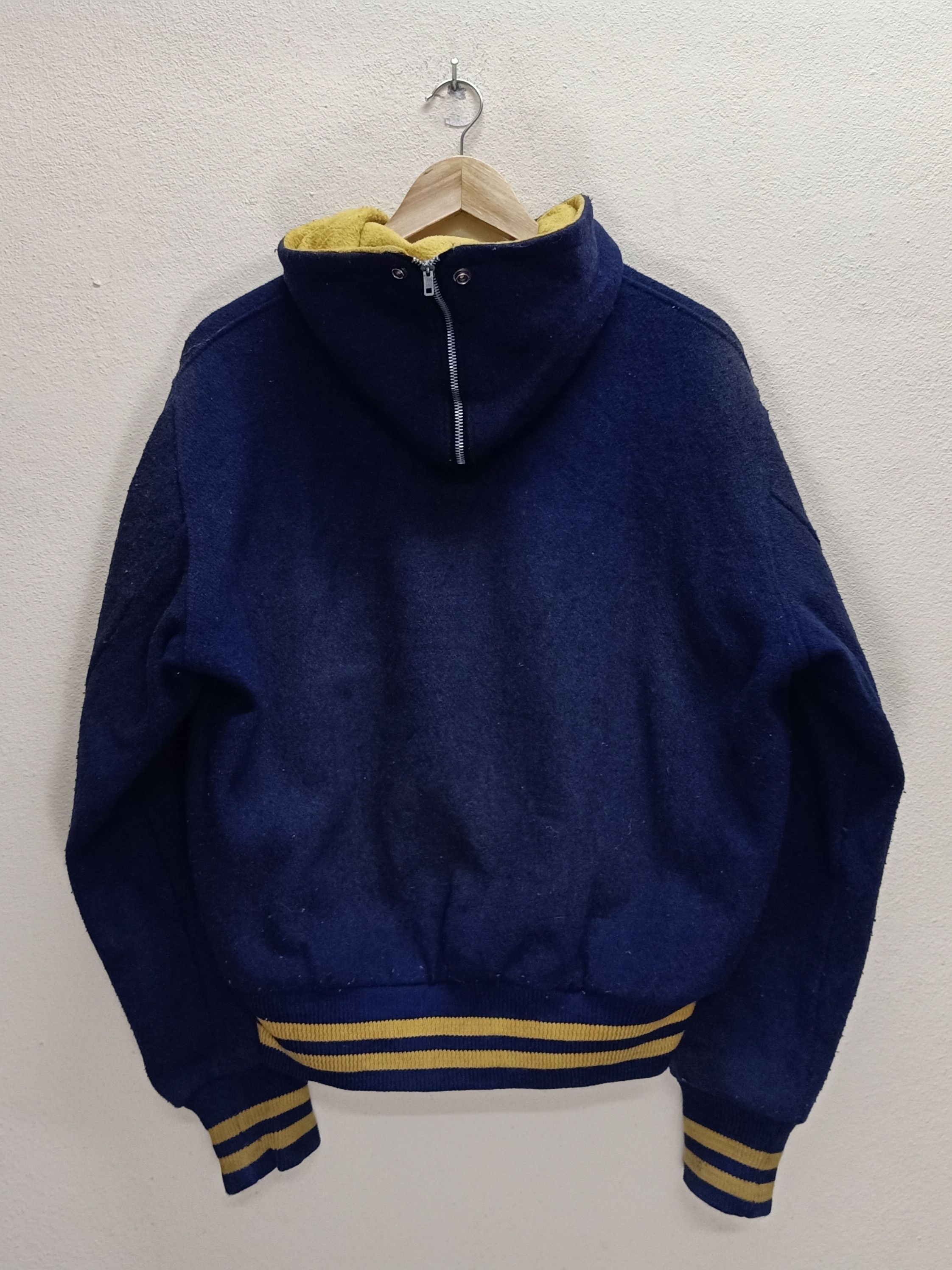 Vintage EMPIRE Union Made New York Vintage 60's Hoodie Varsity. Size US M / EU 48-50 / 2 - 3 Thumbnail