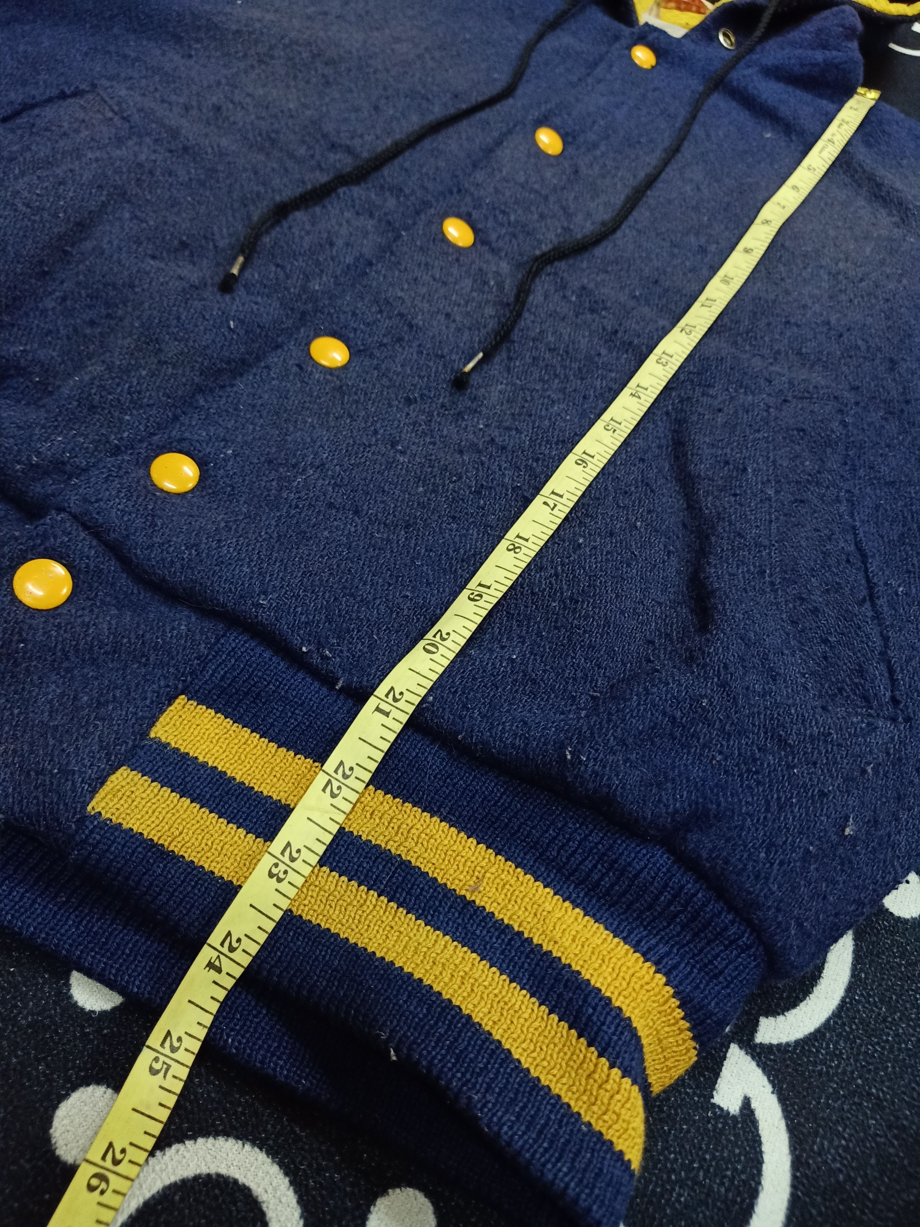 Vintage EMPIRE Union Made New York Vintage 60's Hoodie Varsity. Size US M / EU 48-50 / 2 - 8 Thumbnail