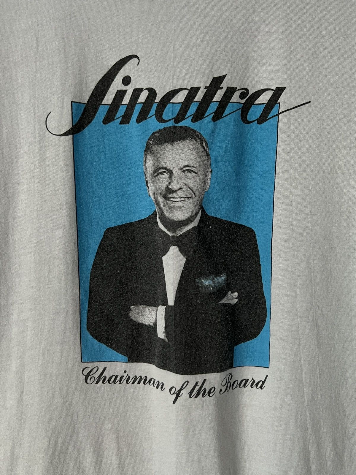Vintage Vintage Frank Sinatra - Chairman Of The Board tee Size US XL / EU 56 / 4 - 2 Thumbnail