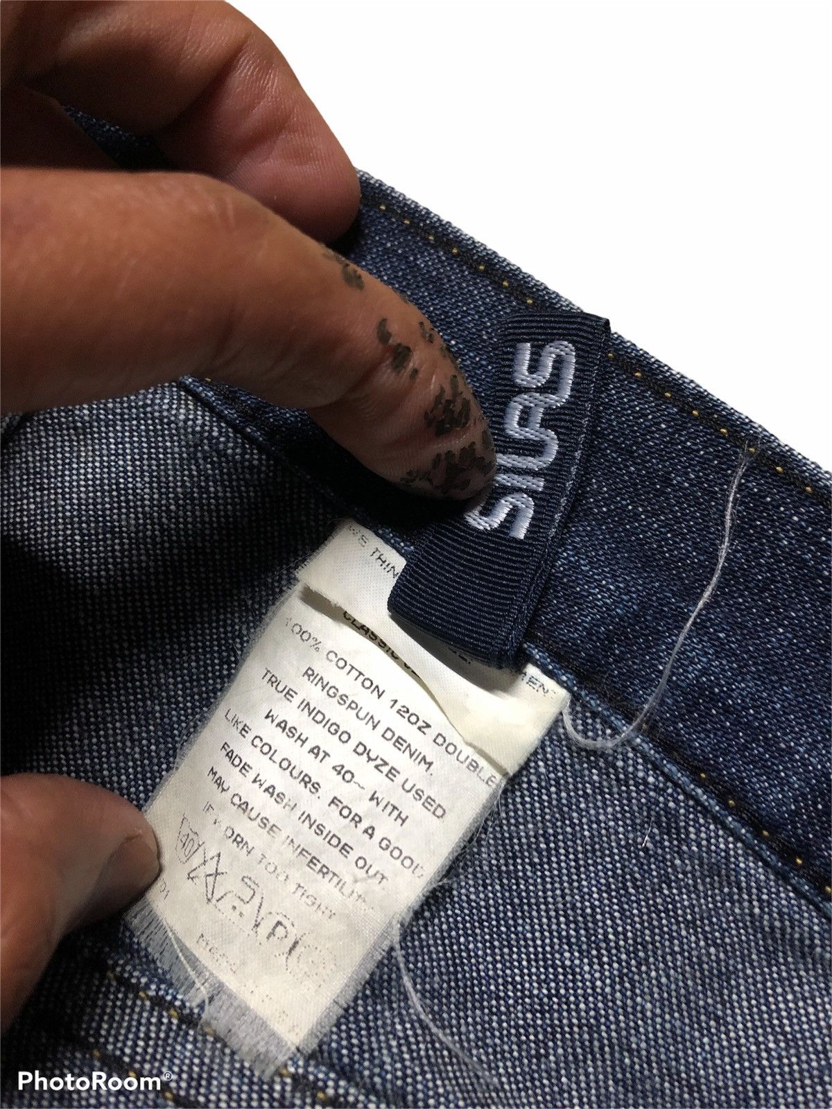 Japanese Brand × Silas SILAS JAPANESSE BLUE DENIM Size US 27 - 3 Thumbnail