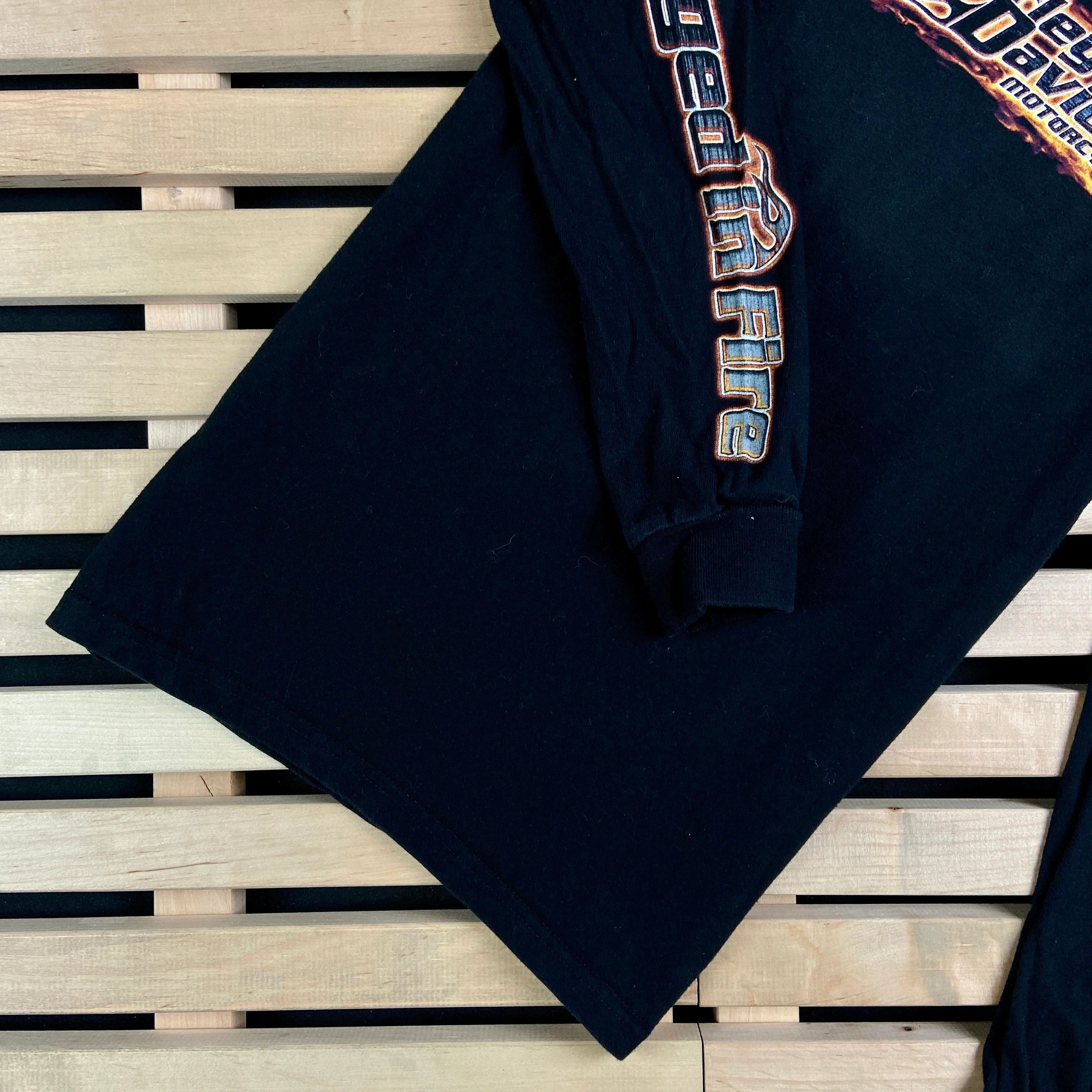 Band Tees × Harley Davidson × Vintage Mens Long Sleeve Sweatshirt Harley Davidson Size XS Size US XS / EU 42 / 0 - 3 Thumbnail