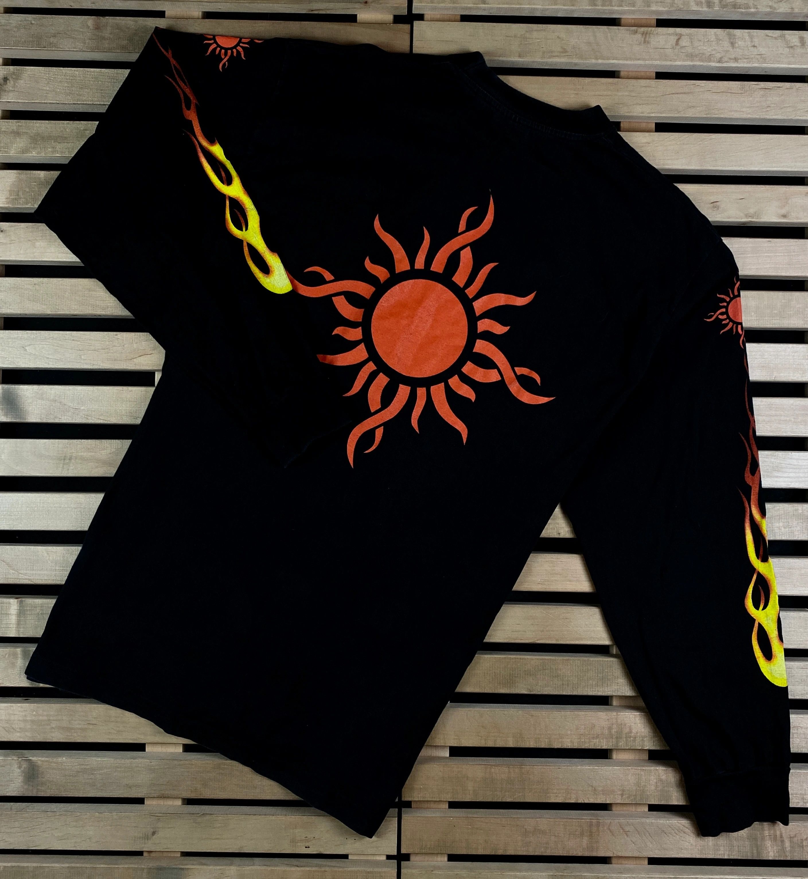 Band Tees × Vintage Mens Vintage 90s Long Sleeve GODSMACK Tour Concert Size XL Size US XL / EU 56 / 4 - 6 Thumbnail