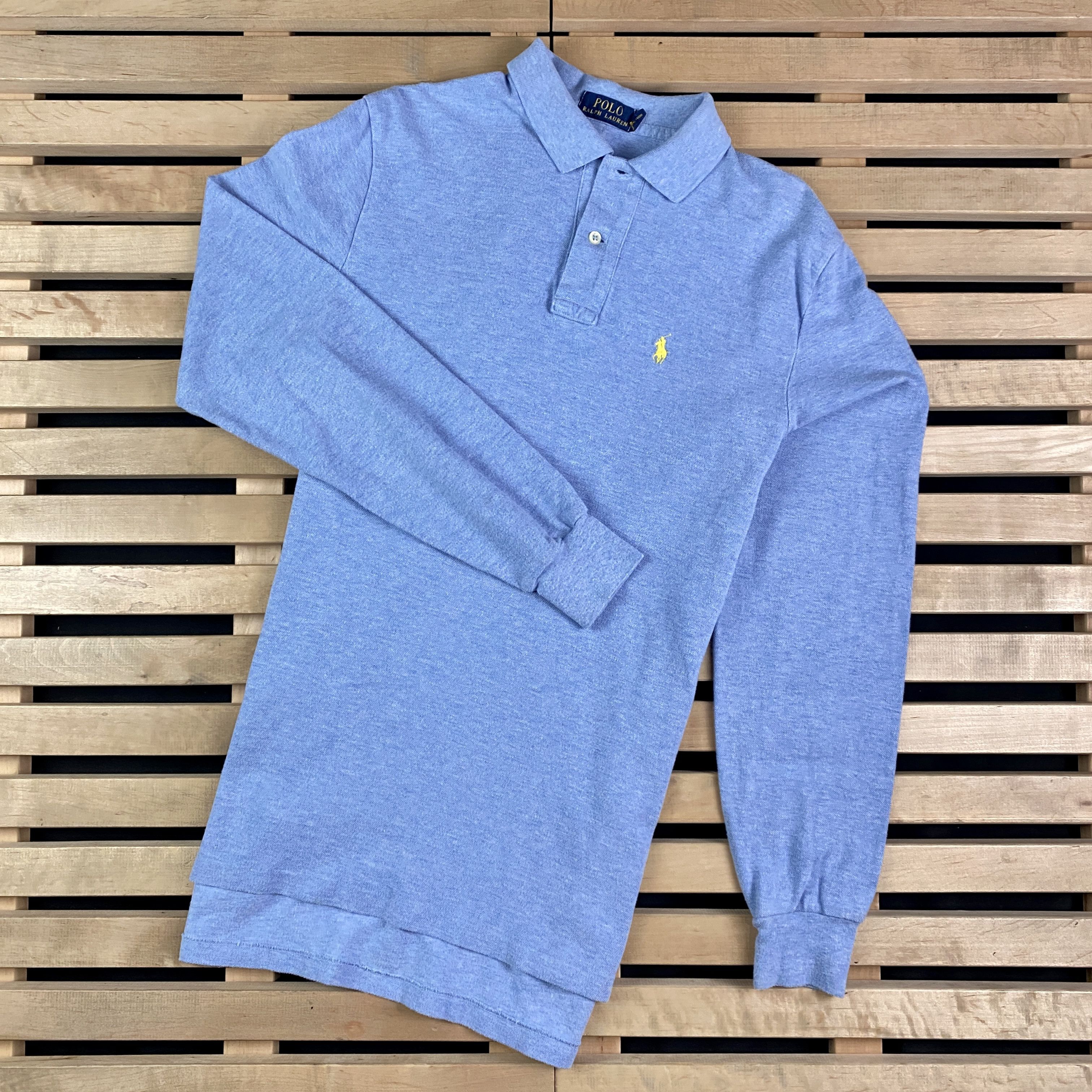 Polo Ralph Lauren × Ralph Lauren Mens Polo Long Sleeve Sweatshirt Ralph Lauren Size S Size US S / EU 44-46 / 1 - 1 Thumbnail