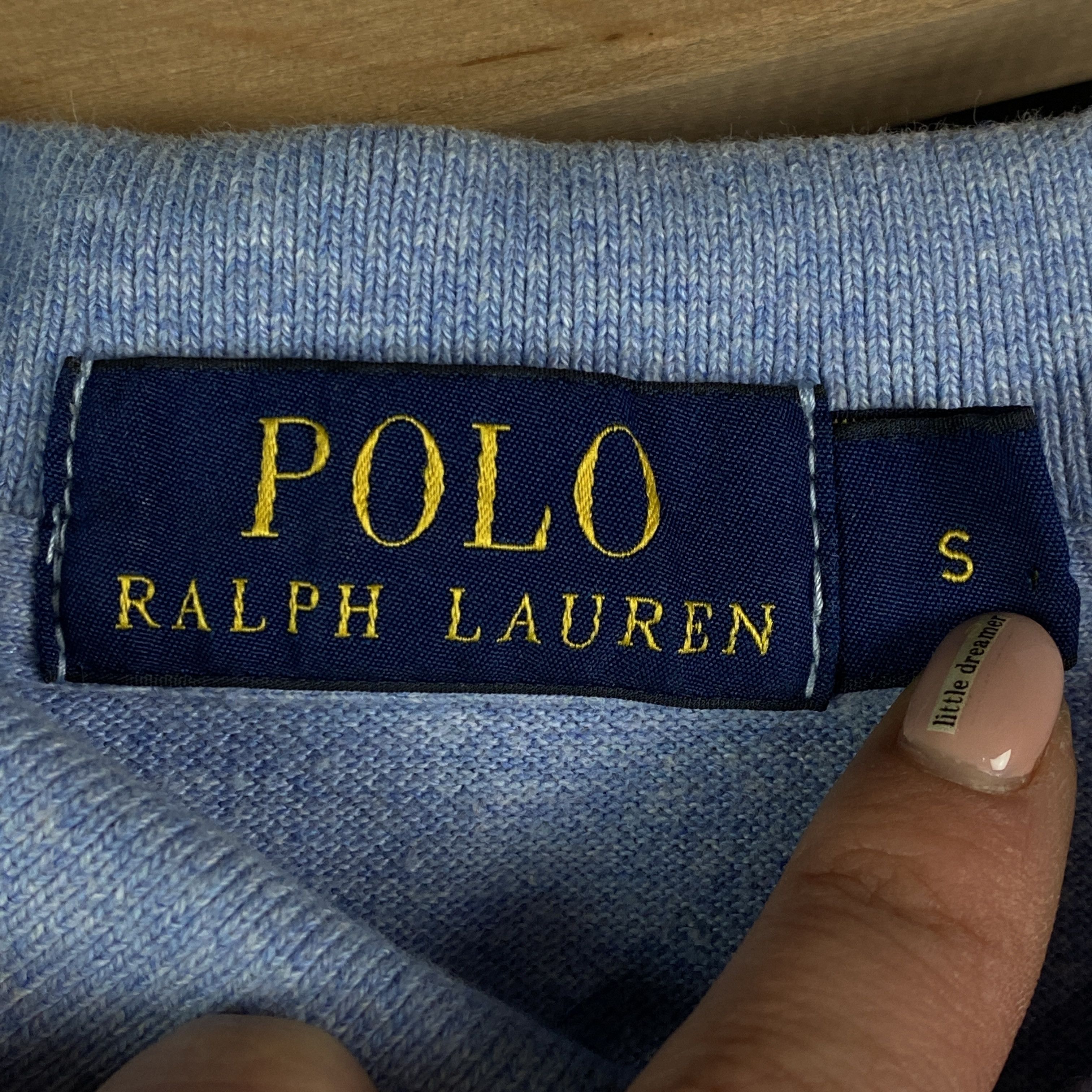 Polo Ralph Lauren × Ralph Lauren Mens Polo Long Sleeve Sweatshirt Ralph Lauren Size S Size US S / EU 44-46 / 1 - 4 Thumbnail