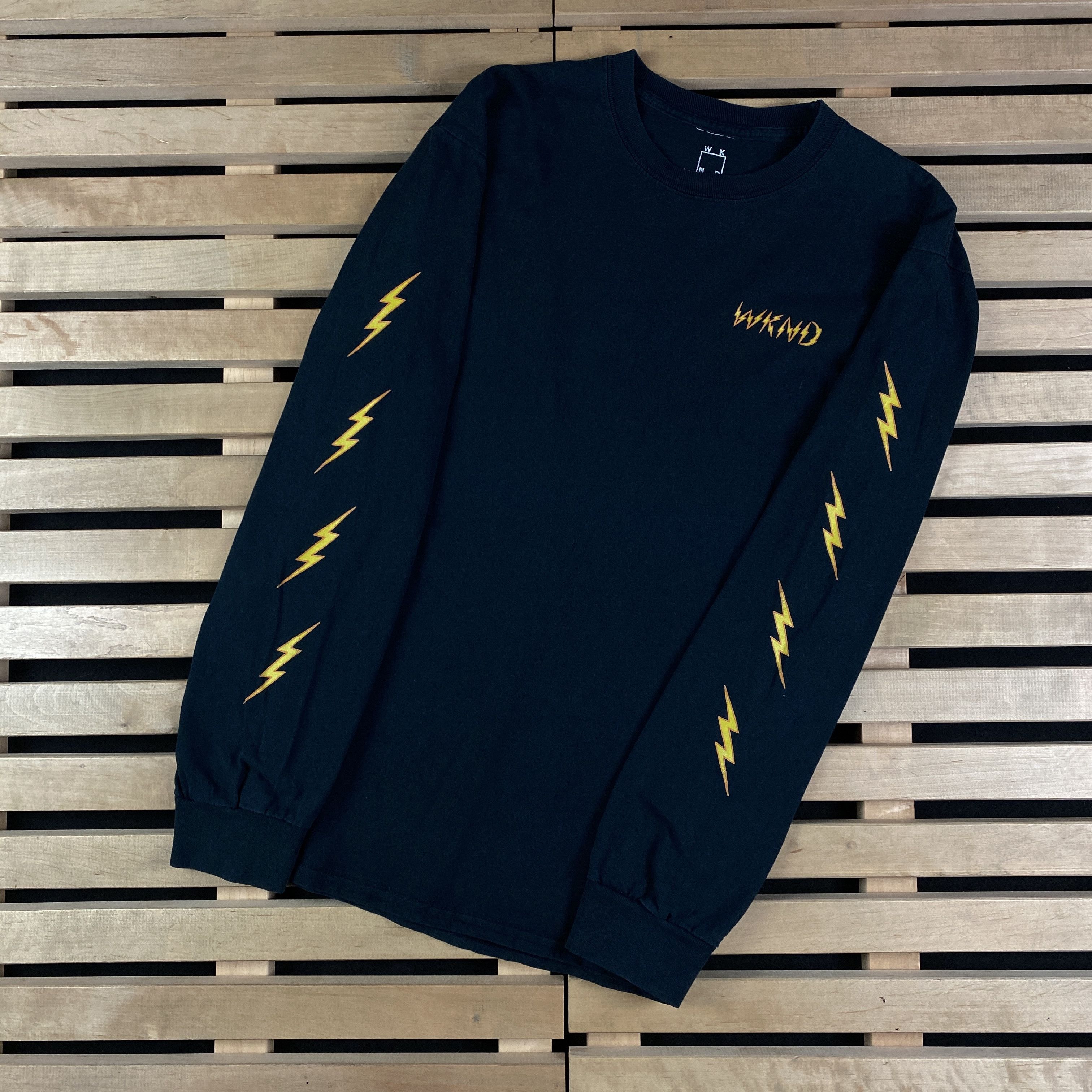 Vintage Mens T Shirt Long Sleeve WKND Vintage Size M Size US M / EU 48-50 / 2 - 5 Thumbnail