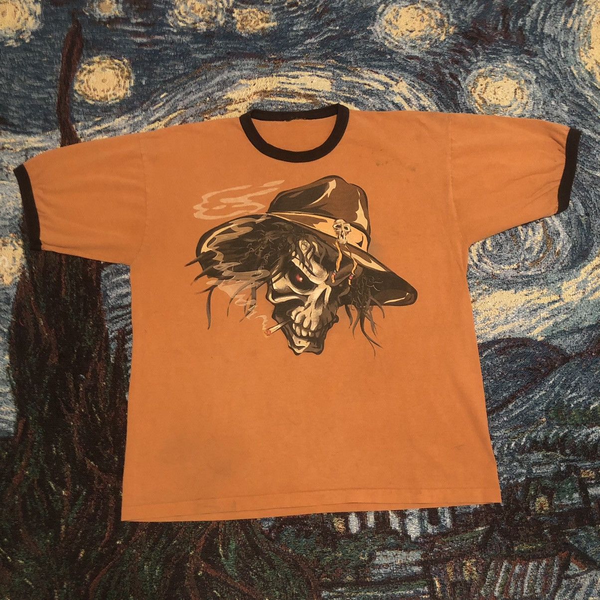 Vintage 90’s Scarecrow Skull Ringer