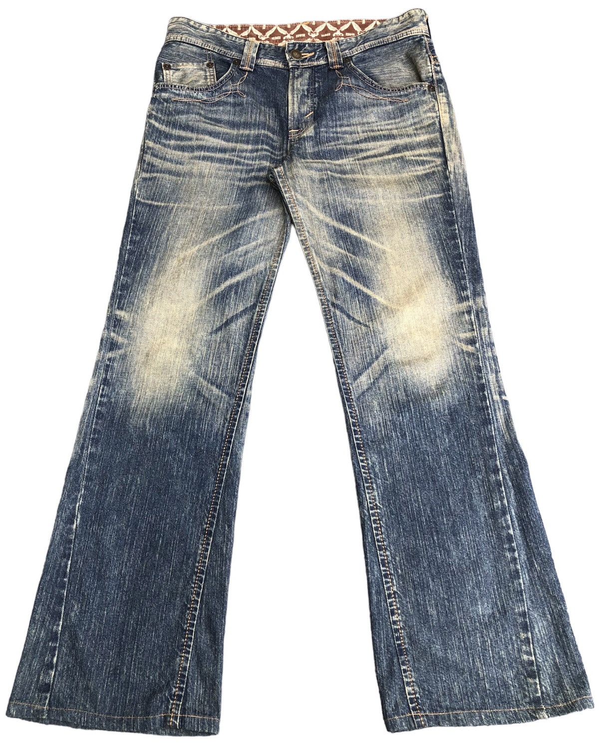 Edwin Edwin XVS Japan Flared Bootcut Jeans Size US 35 - 2 Thumbnail
