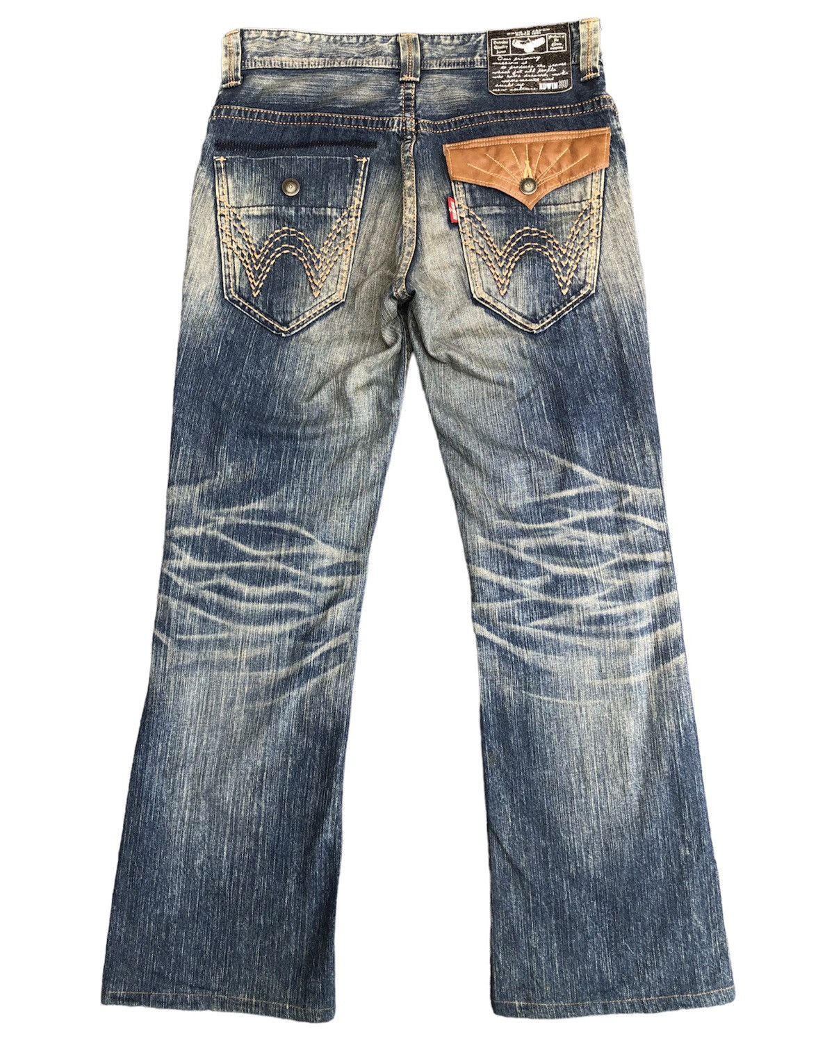 Edwin Edwin XVS Japan Flared Bootcut Jeans Size US 35 - 3 Thumbnail