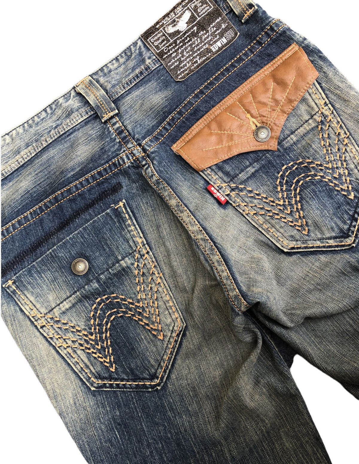 Edwin Edwin XVS Japan Flared Bootcut Jeans Size US 35 - 5 Thumbnail