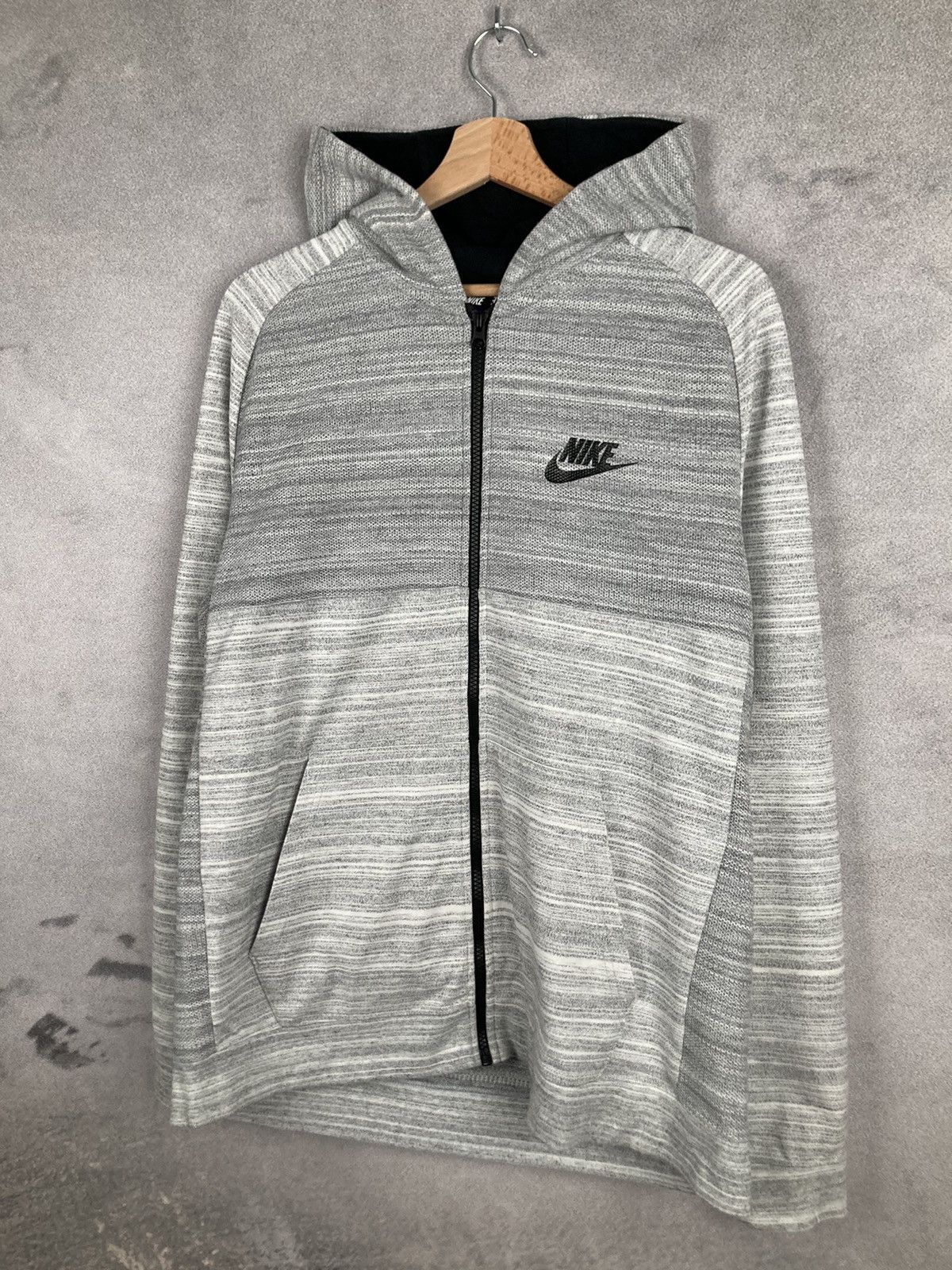 Nike Nike Zip Hoodie Sportswear Swoosh Retro Logo Size US L / EU 52-54 / 3 - 2 Thumbnail