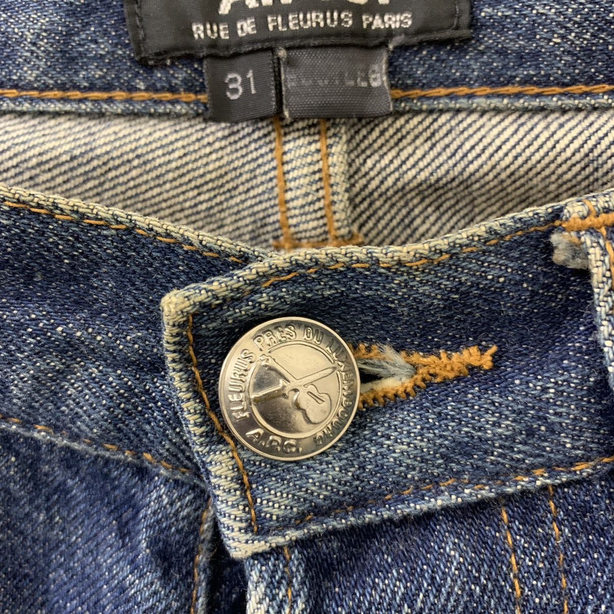A.P.C. × Designer × Vintage A.P.C SELVEDGE DENIM DISTRESS Size US 28 / EU 44 - 4 Thumbnail