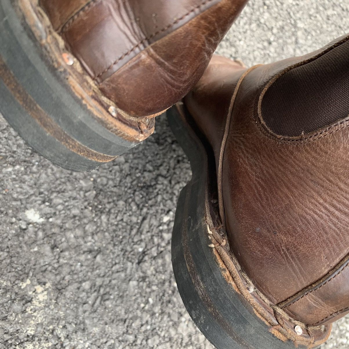 Designer × Japanese Brand × Yohji Yamamoto YOHJI YAMAMOTO POUR HOMME BOOT Size US 7.5 / EU 40-41 - 16 Thumbnail