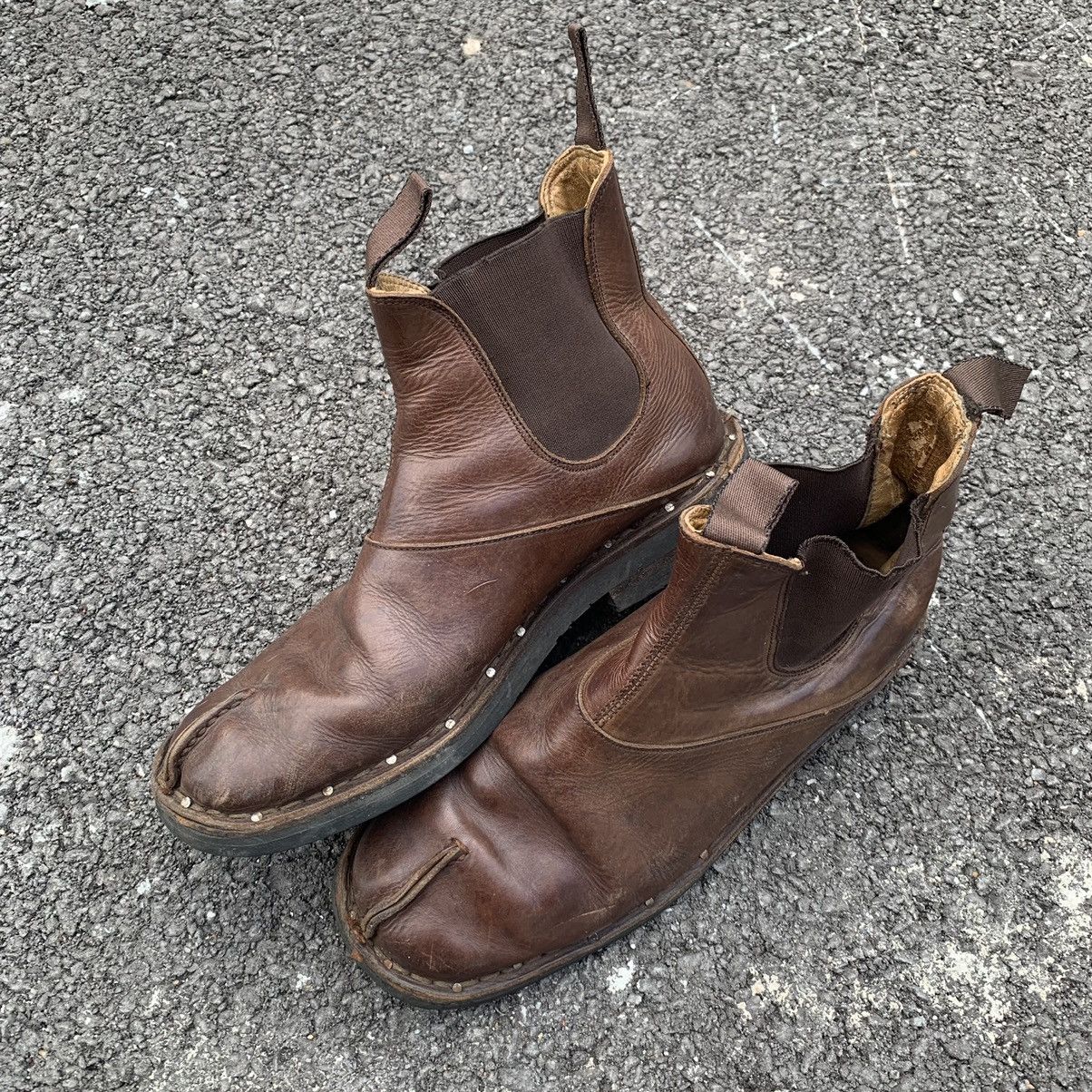 Designer × Japanese Brand × Yohji Yamamoto YOHJI YAMAMOTO POUR HOMME BOOT Size US 7.5 / EU 40-41 - 12 Thumbnail