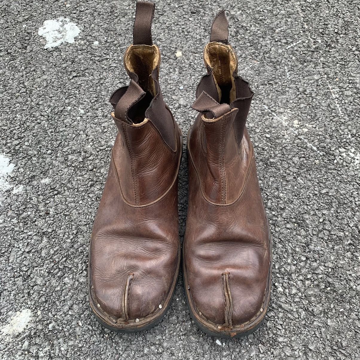 Designer × Japanese Brand × Yohji Yamamoto YOHJI YAMAMOTO POUR HOMME BOOT Size US 7.5 / EU 40-41 - 2 Thumbnail