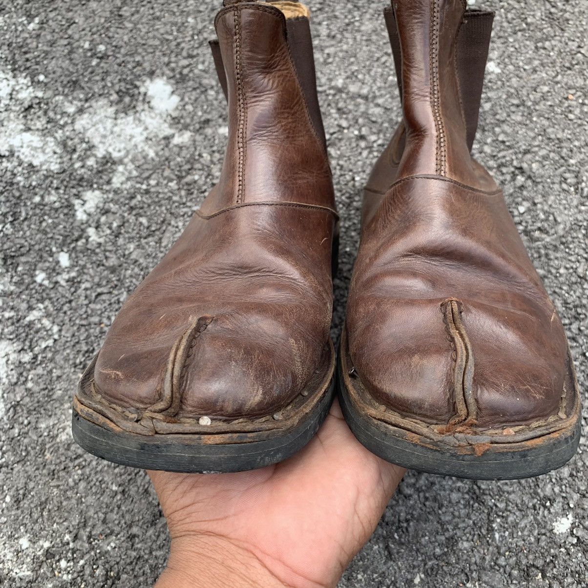 Designer × Japanese Brand × Yohji Yamamoto YOHJI YAMAMOTO POUR HOMME BOOT Size US 7.5 / EU 40-41 - 9 Thumbnail