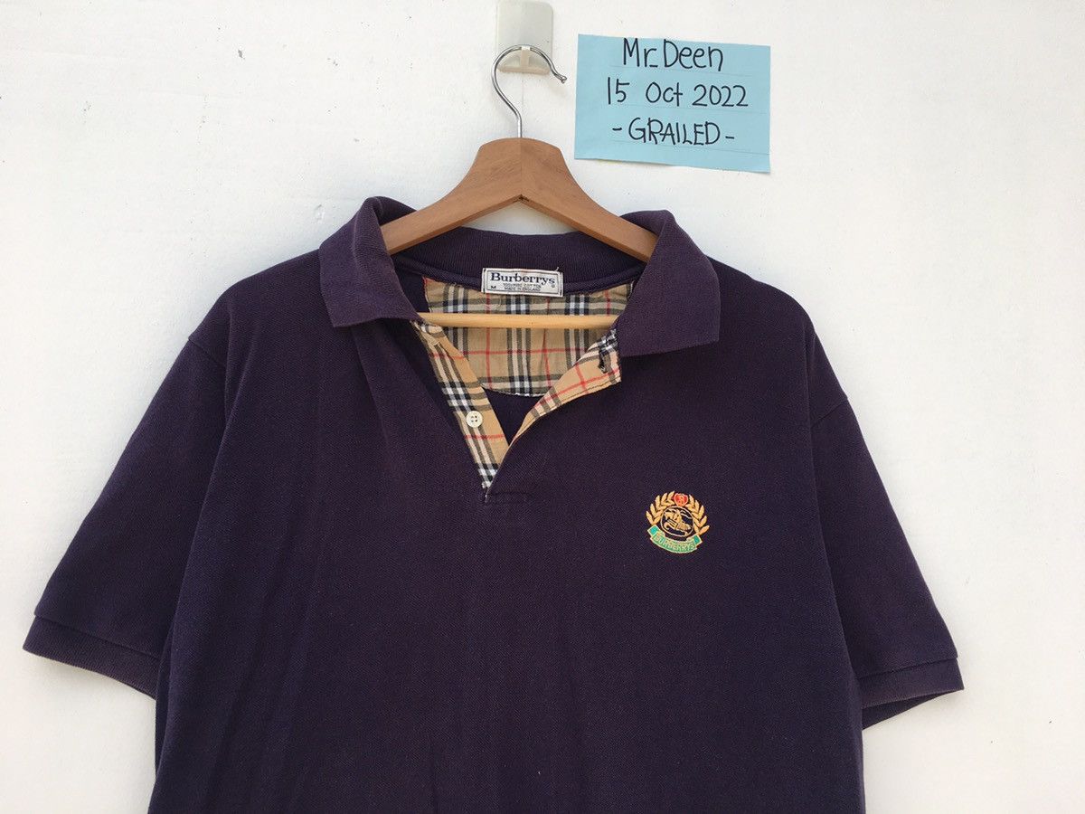 Burberry Rare Vintage 90s Burberry Checkered Polo Shirt Size US L / EU 52-54 / 3 - 1 Thumbnail