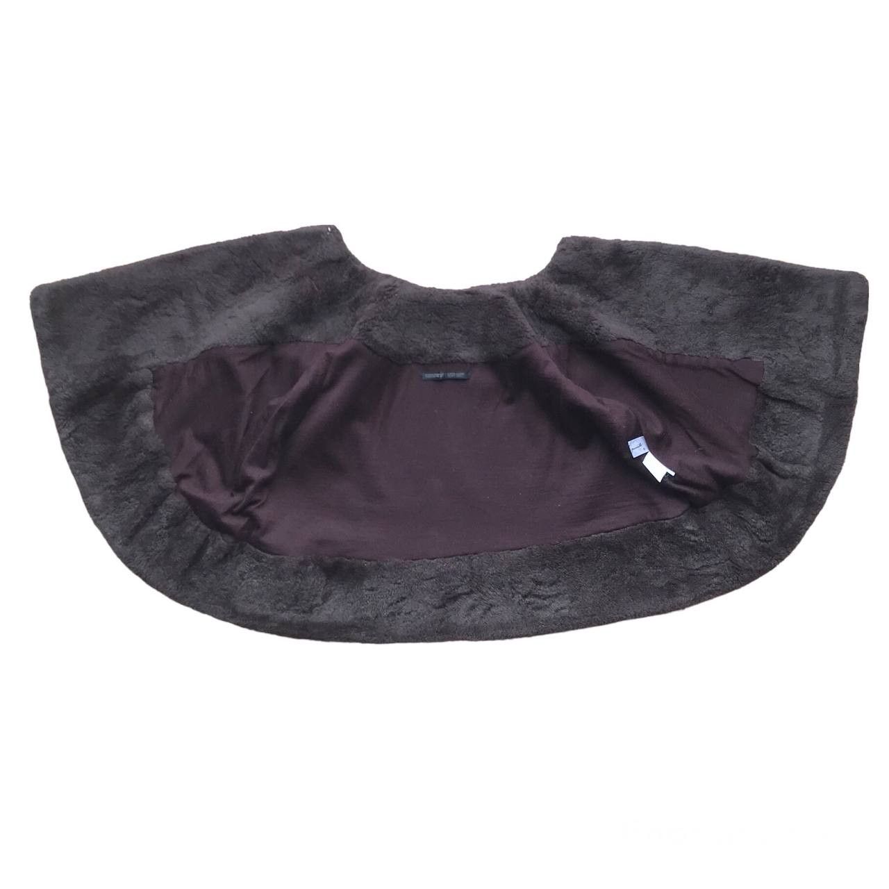 Yohji Yamamoto Vintage 90s Yohji Yamamoto faux fur bolero cloak cape Size M / US 6-8 / IT 42-44 - 9 Thumbnail