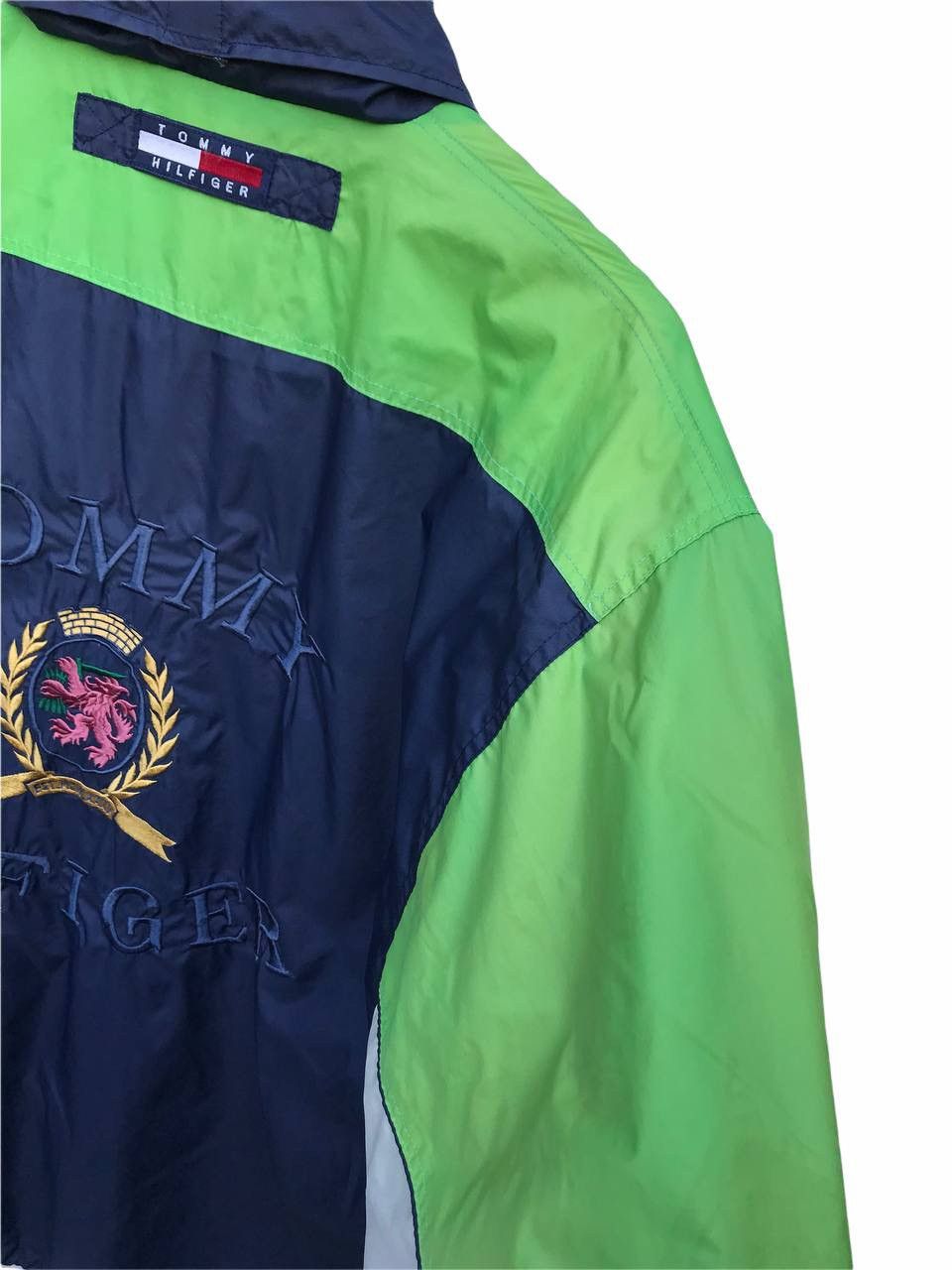 Tommy Hilfiger Vintage 90s Tommy Hilfiger Colour Block Windbreaker Jacket Size US M / EU 48-50 / 2 - 5 Thumbnail
