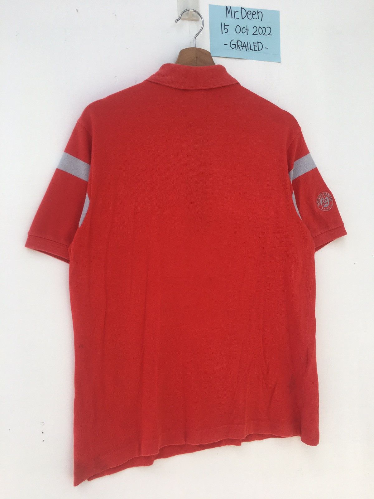 Lacoste Rare Lacoste Roland-Garros Tennis tournament Polo Shirt Size US M / EU 48-50 / 2 - 14 Thumbnail