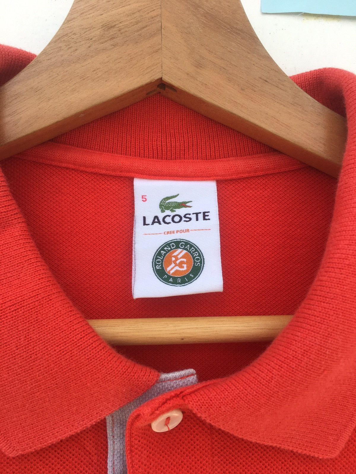 Lacoste Rare Lacoste Roland-Garros Tennis tournament Polo Shirt Size US M / EU 48-50 / 2 - 8 Thumbnail