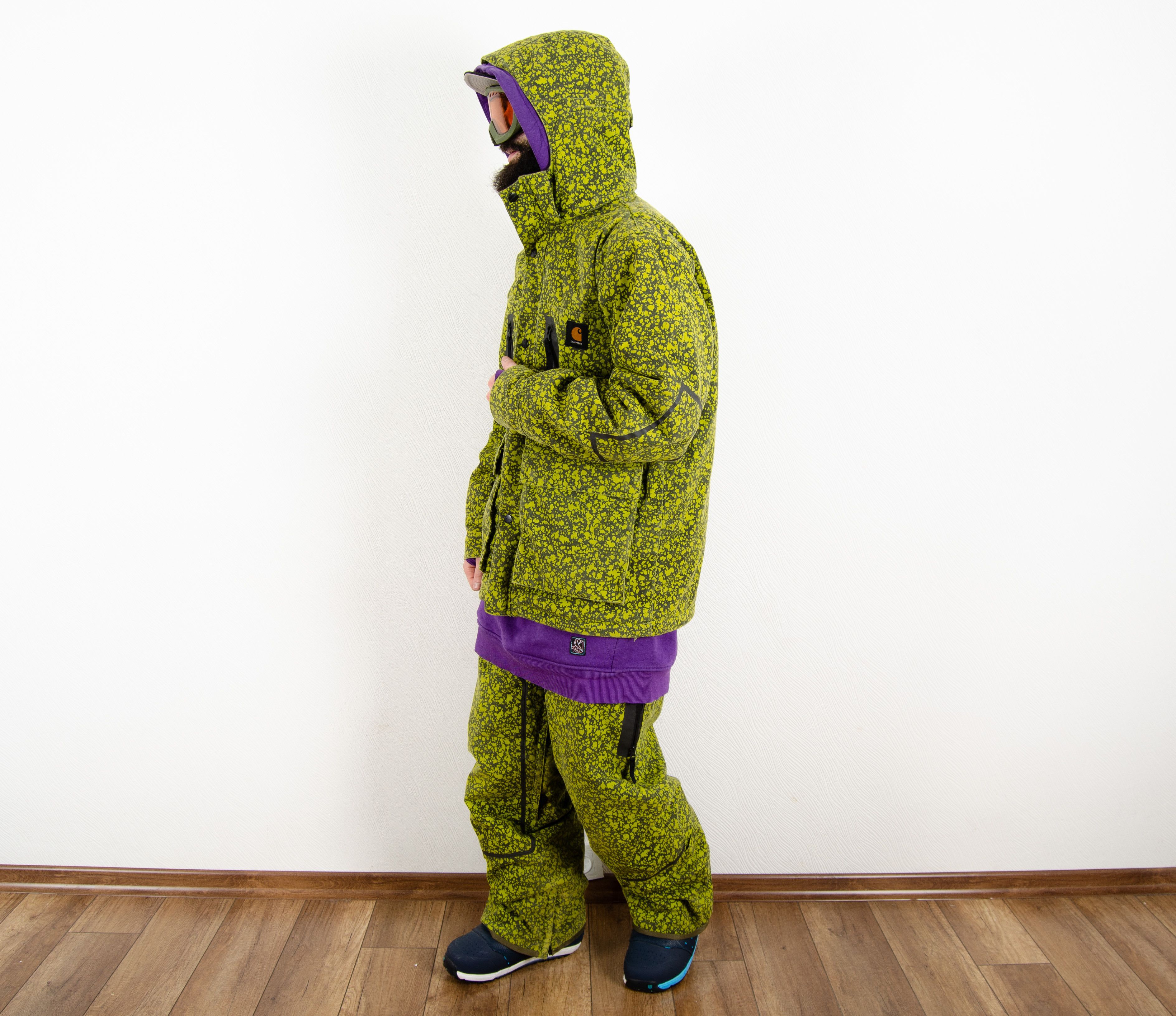 Burton Carhartt Carhartt Wip RARE Carhartt X Burton Snowboarding Ski Suit Jacket Pants Grailed