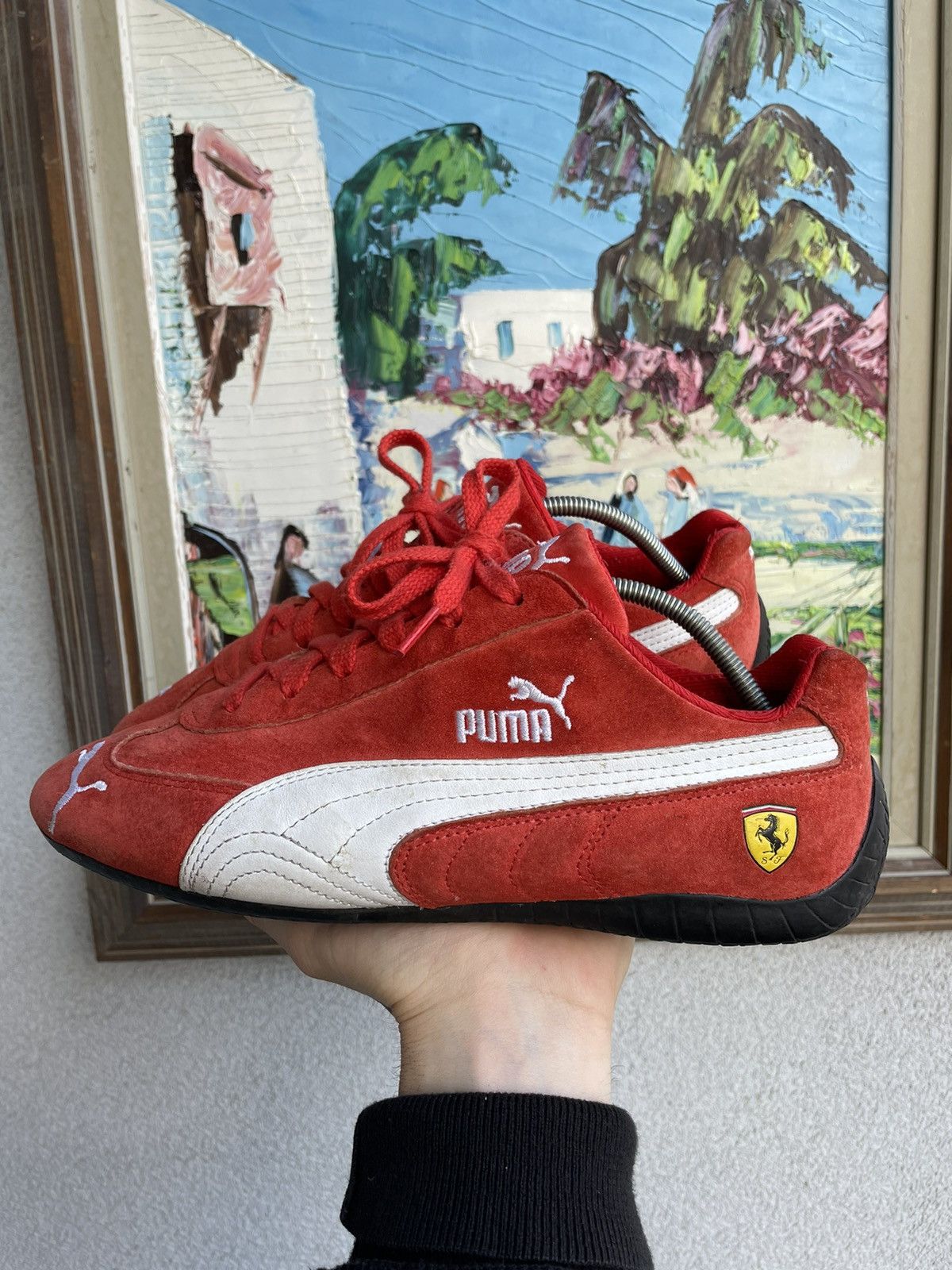 Puma Ferrari Racing Nascar Shoes Formula One Rare Sneakers