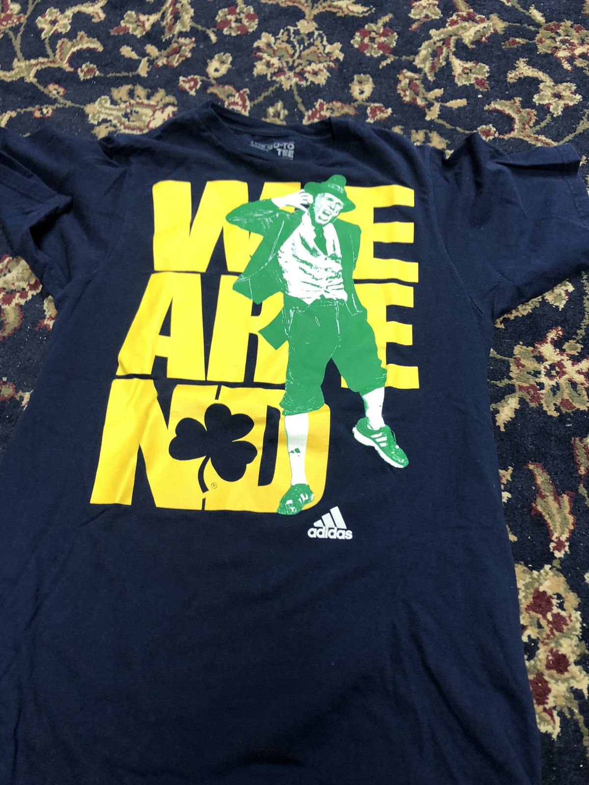 Adidas × NCAA Notre dame “we are” adidas Irish football shirt size small Size US S / EU 44-46 / 1 - 1 Thumbnail
