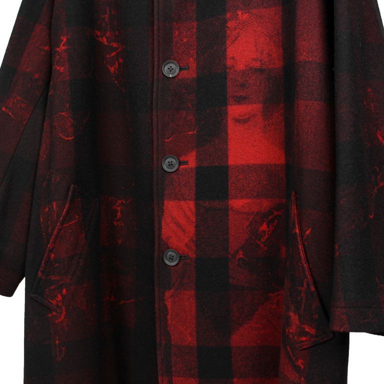 Yohji Yamamoto Yohji Yamamoto PH Red Coat 20aw Look 15 Size US L / EU 52-54 / 3 - 14 Thumbnail