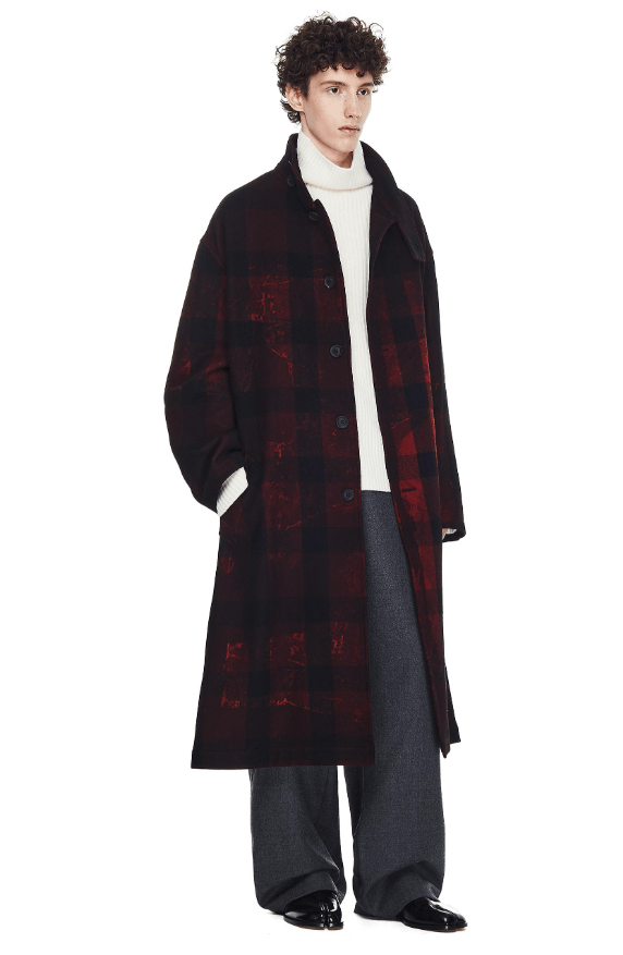 Yohji Yamamoto Yohji Yamamoto PH Red Coat 20aw Look 15 Size US L / EU 52-54 / 3 - 9 Thumbnail