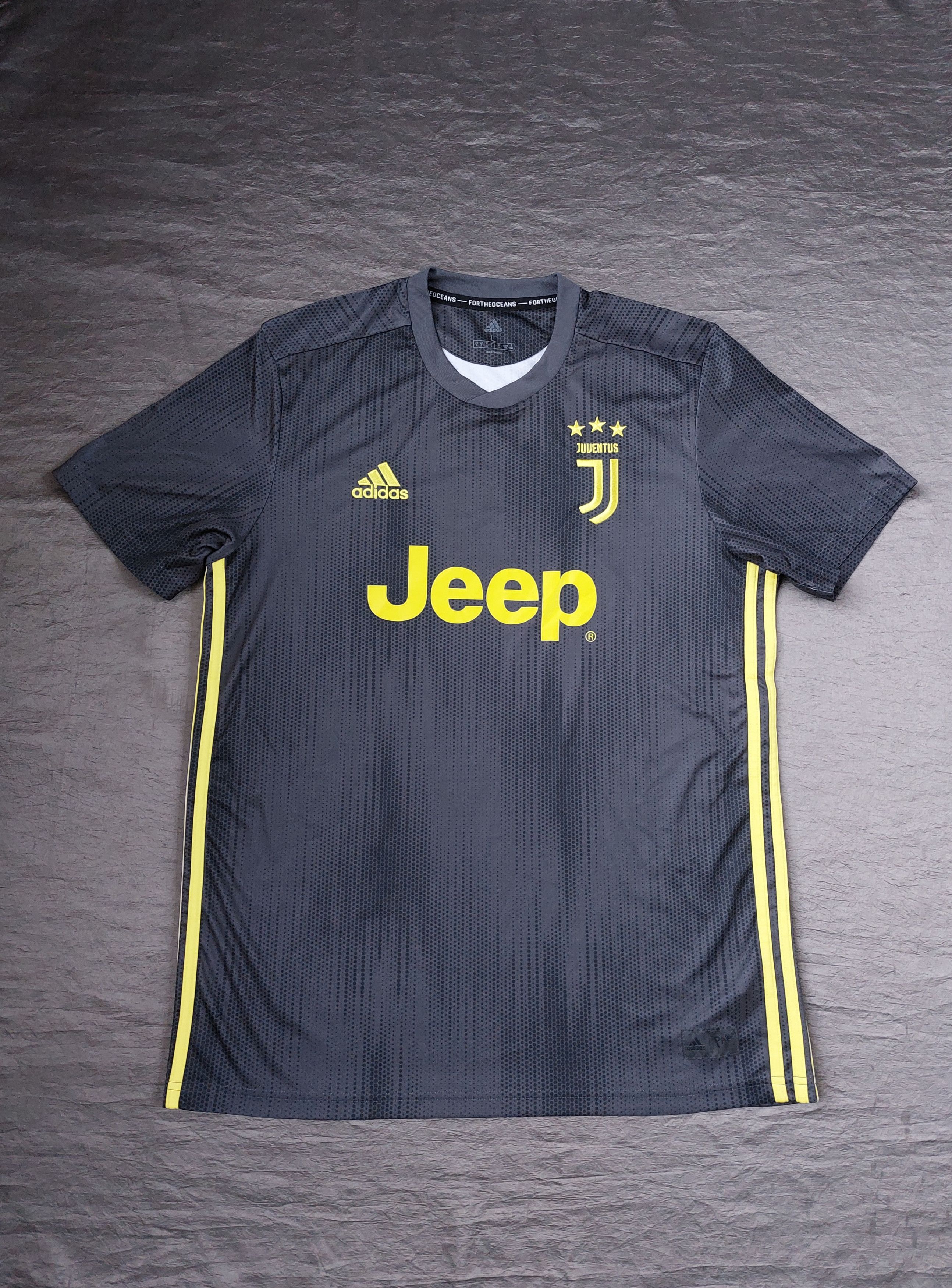Adidas x Parley Juventus Jeep Jersey Mens Size M