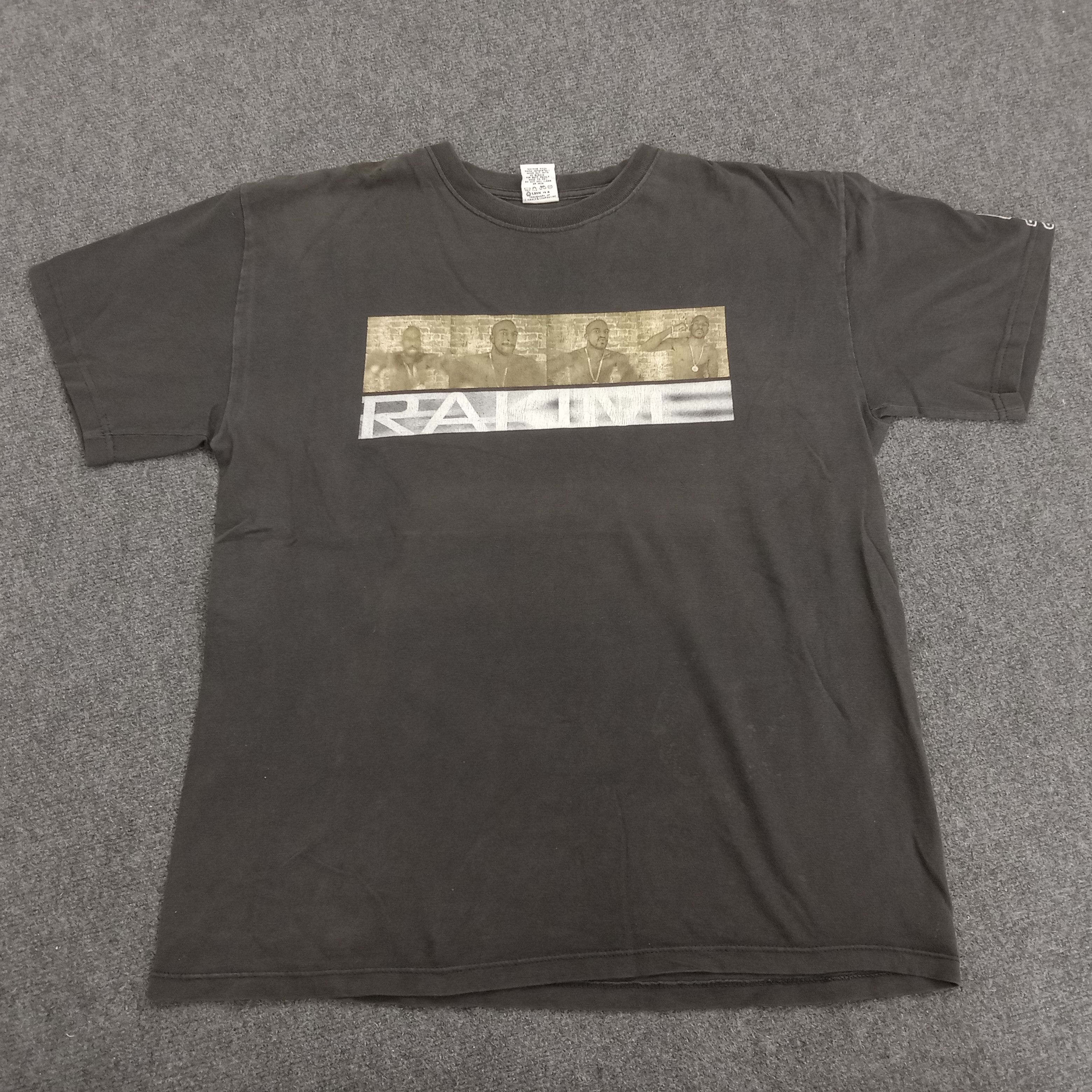 Rap Tees × Vintage RAKIM American Rapper Record Producer Tour Vintage Tees Size US L / EU 52-54 / 3 - 1 Thumbnail