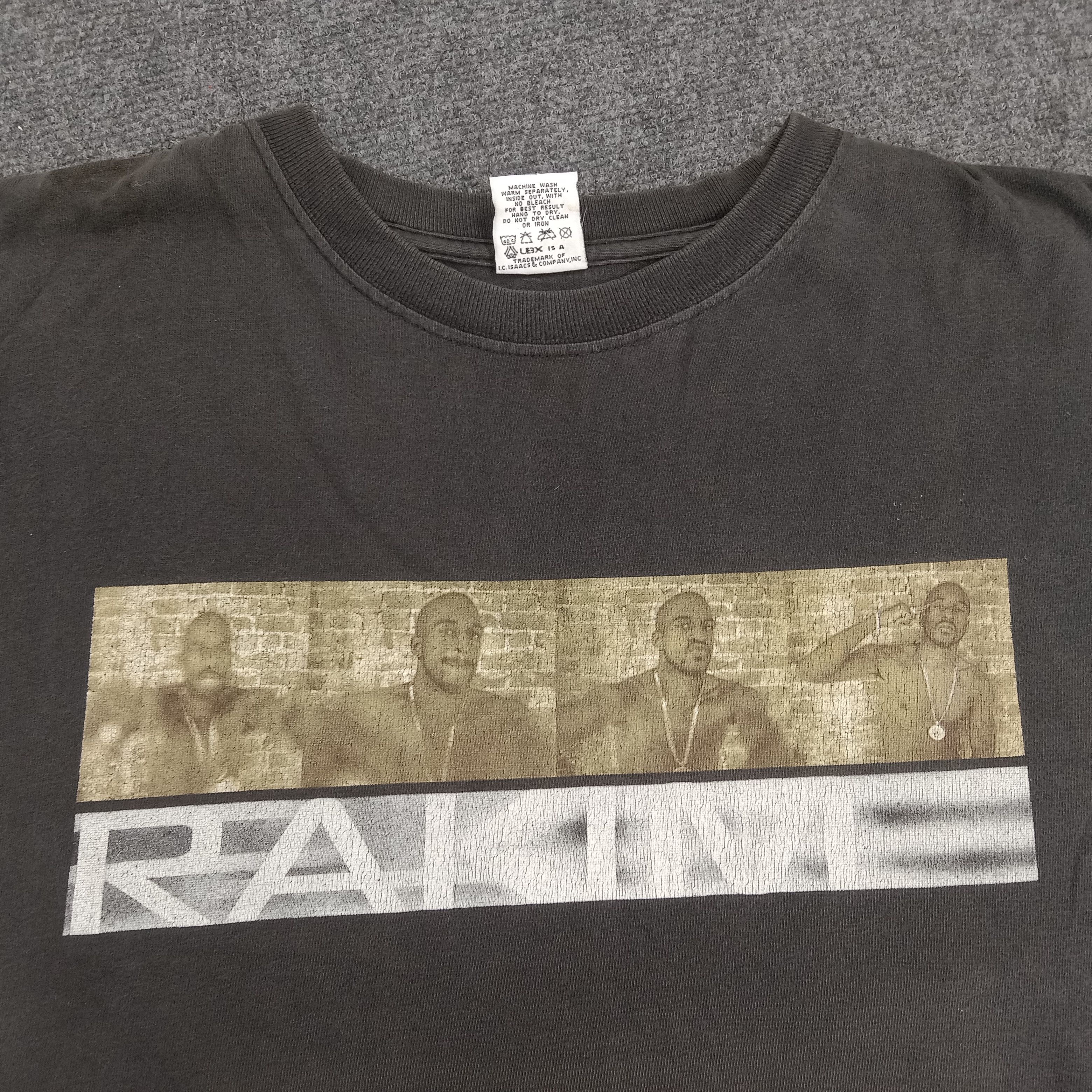 Rap Tees × Vintage RAKIM American Rapper Record Producer Tour Vintage Tees Size US L / EU 52-54 / 3 - 2 Thumbnail