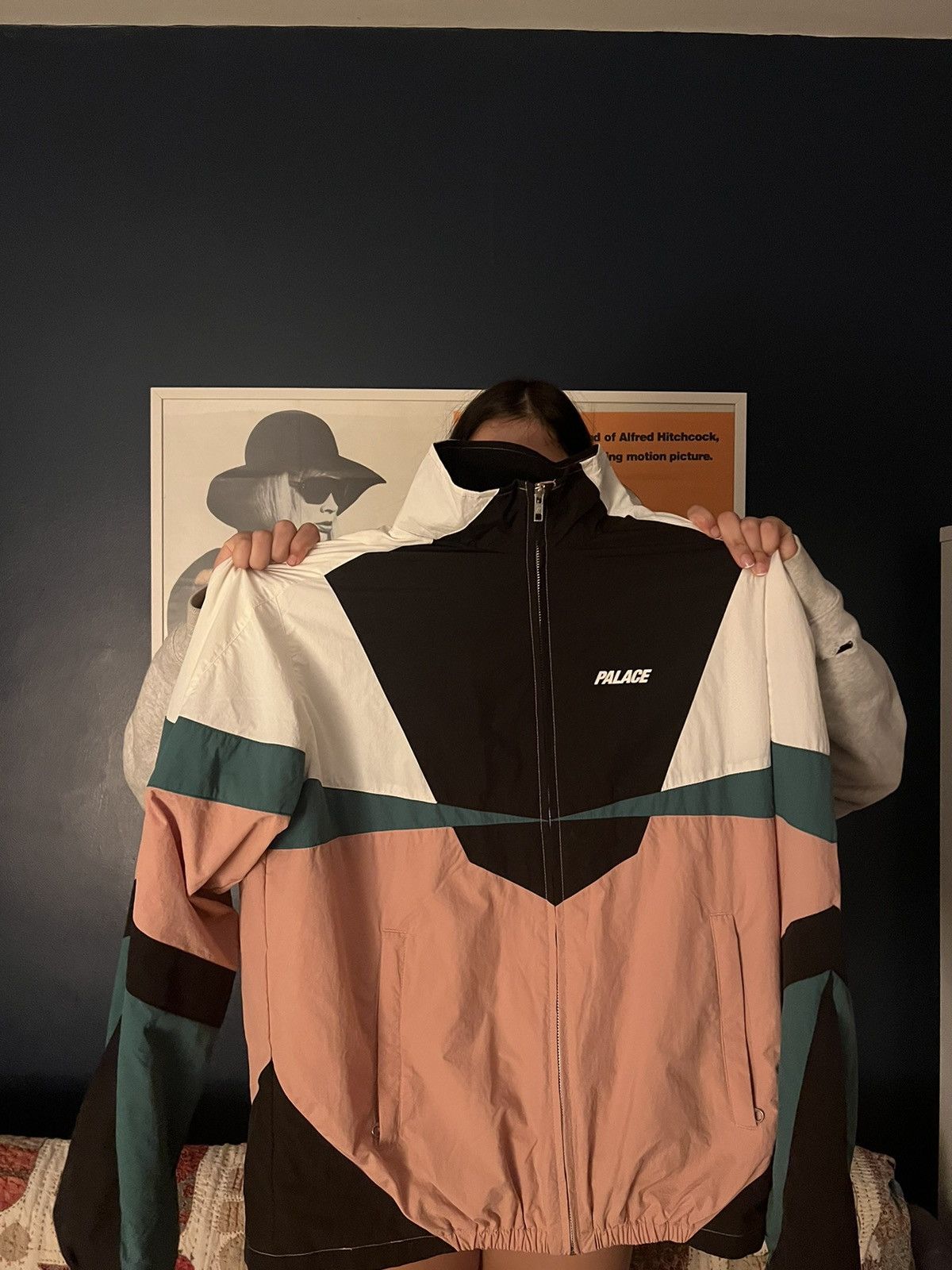 PALACE / panelled shell jacket Mナイロン100%