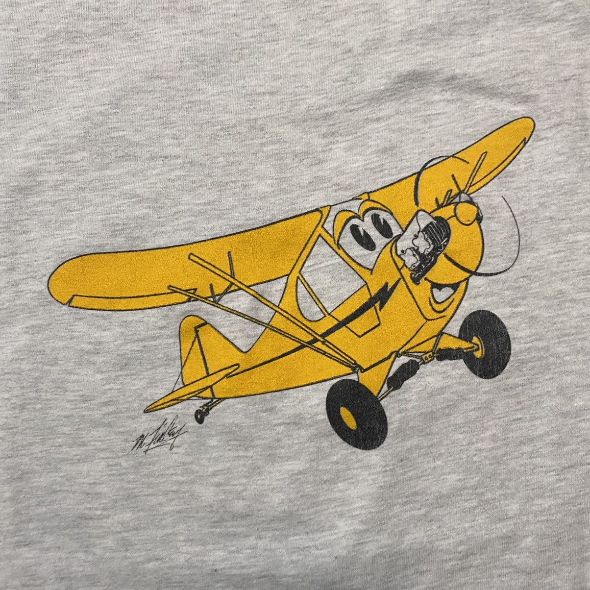 Vintage Vintage Plane Tee Size US L / EU 52-54 / 3 - 2 Thumbnail
