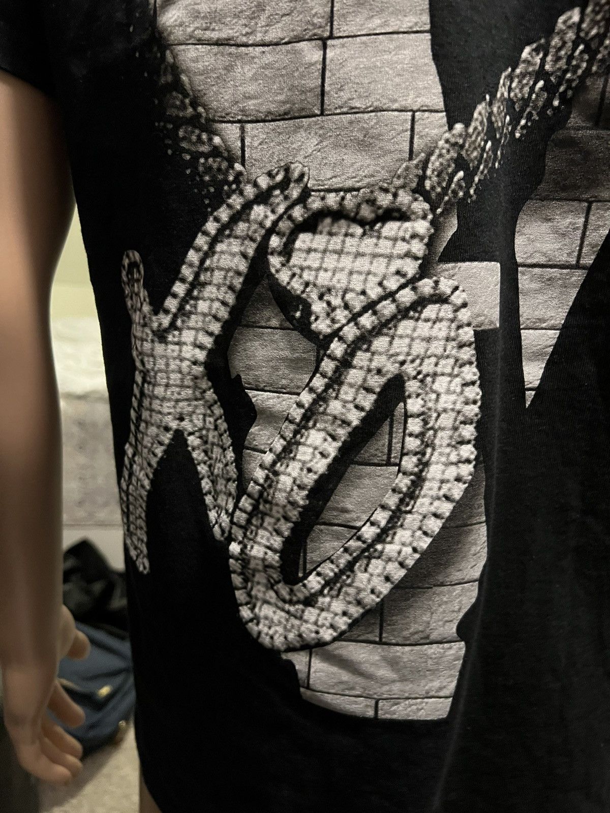 NAV × Vlone Nav Vlone Demons Protected By Angels XO Tshirt Size US M / EU 48-50 / 2 - 4 Thumbnail