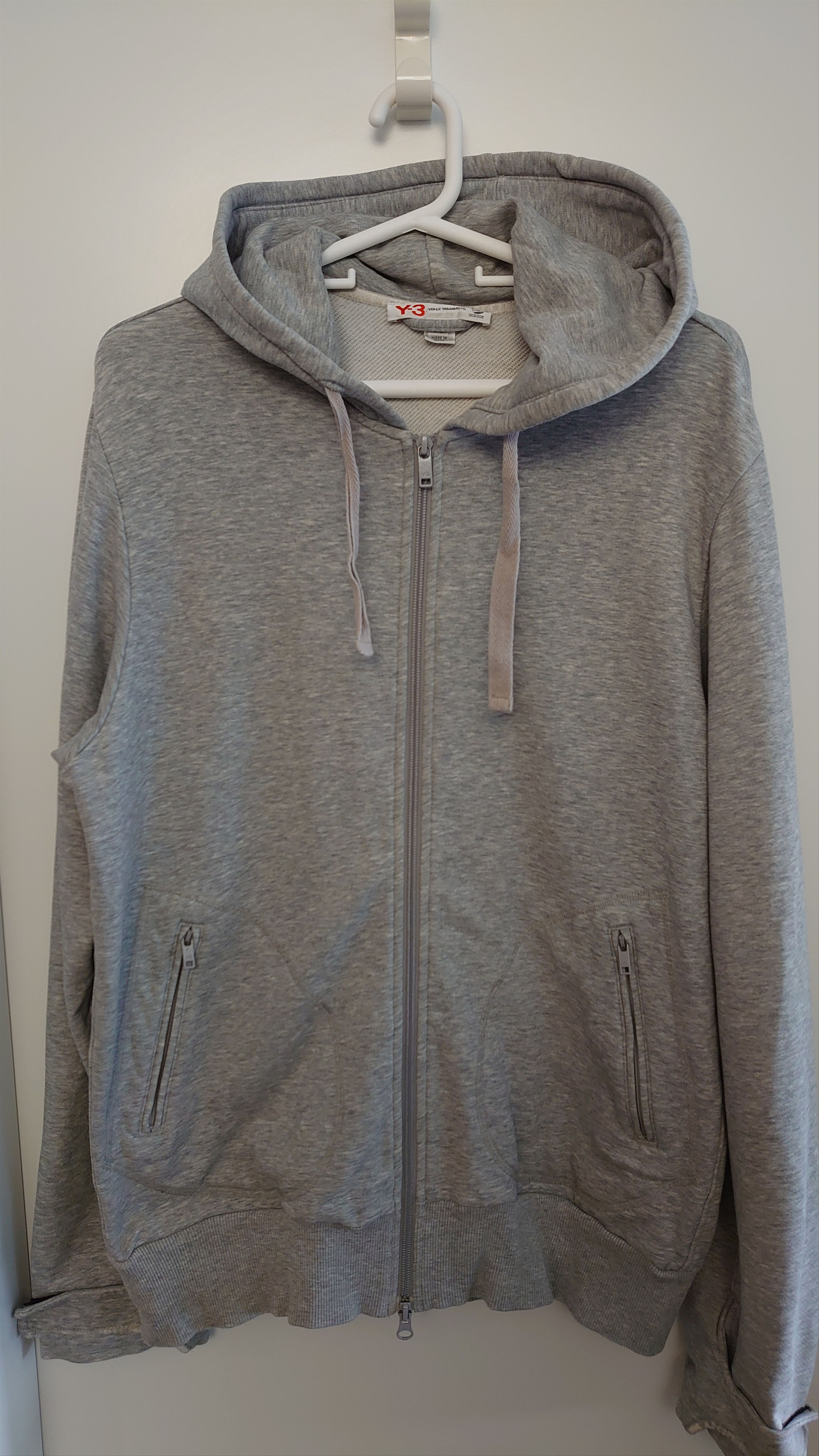 Y-3 Y-3 Fabric Big Logo Zip up Hoodie Size US L / EU 52-54 / 3 - 2 Thumbnail