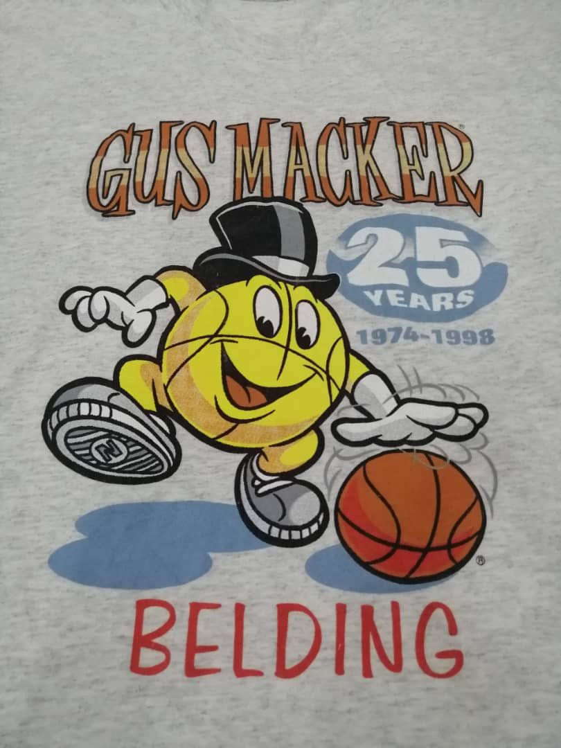 Cartoon Network Vintage 90s Gus Macker Printed T-shirts Size US L / EU 52-54 / 3 - 5 Thumbnail