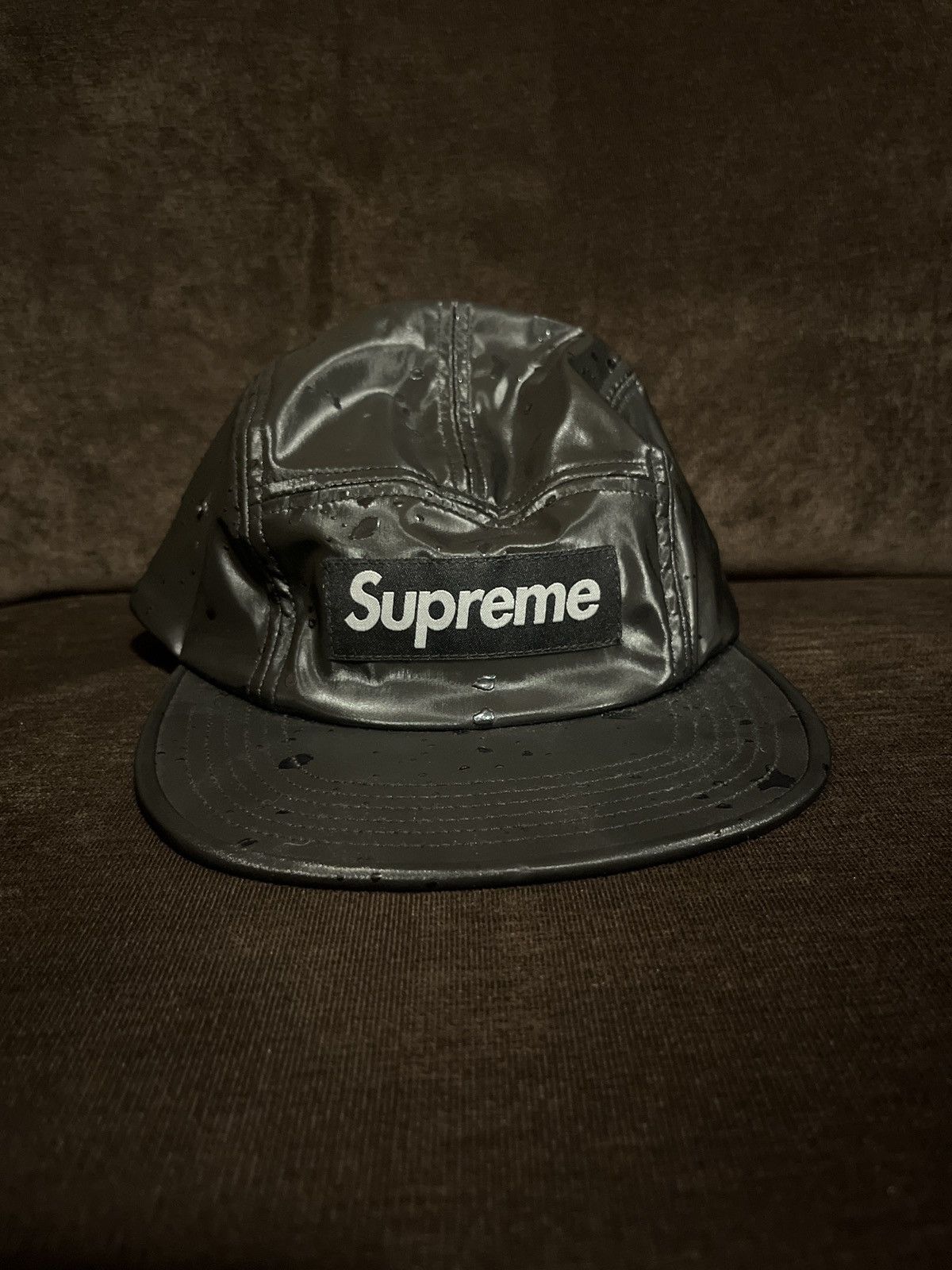 Streetwear × Supreme Supreme/Frank Frazetta Camp Cap Black