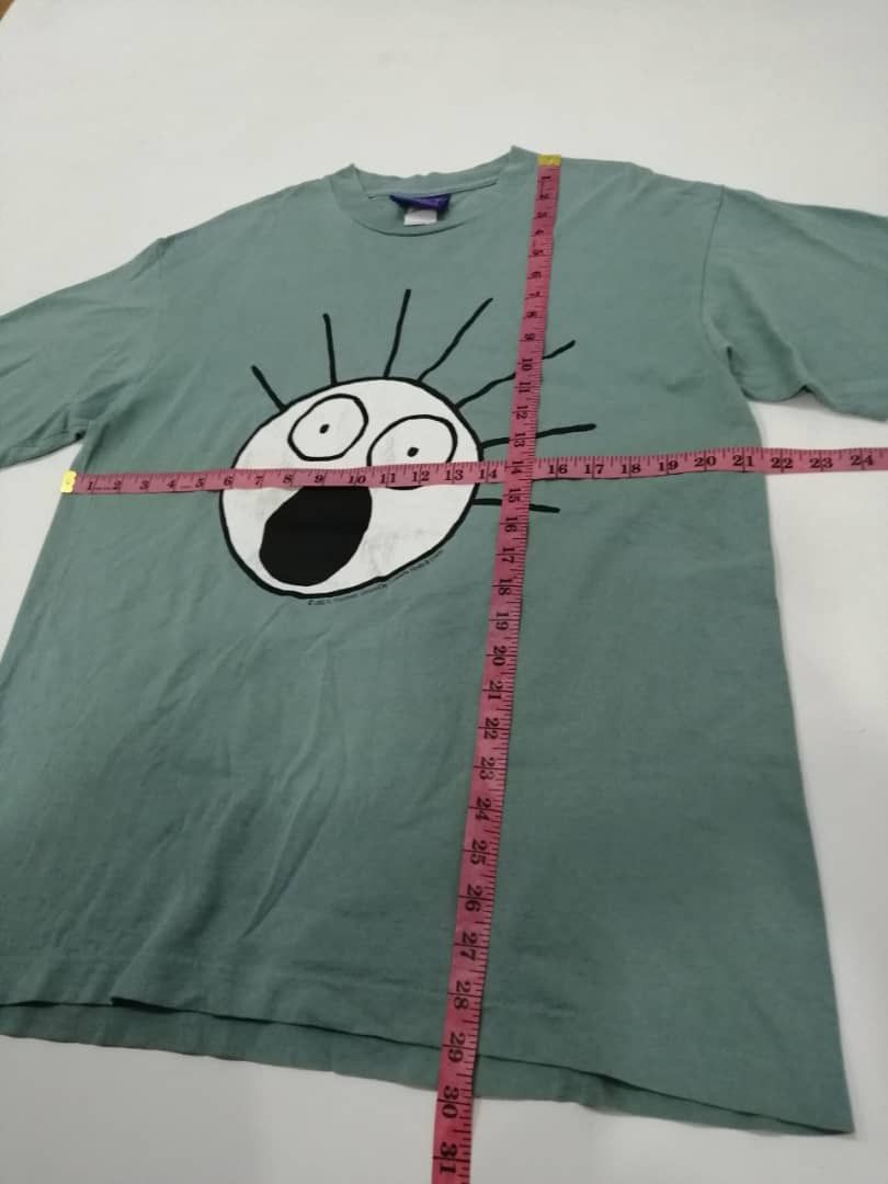 Levi's × Vintage Vintage 90s Levi's Scared Guy Tees Size US L / EU 52-54 / 3 - 8 Thumbnail