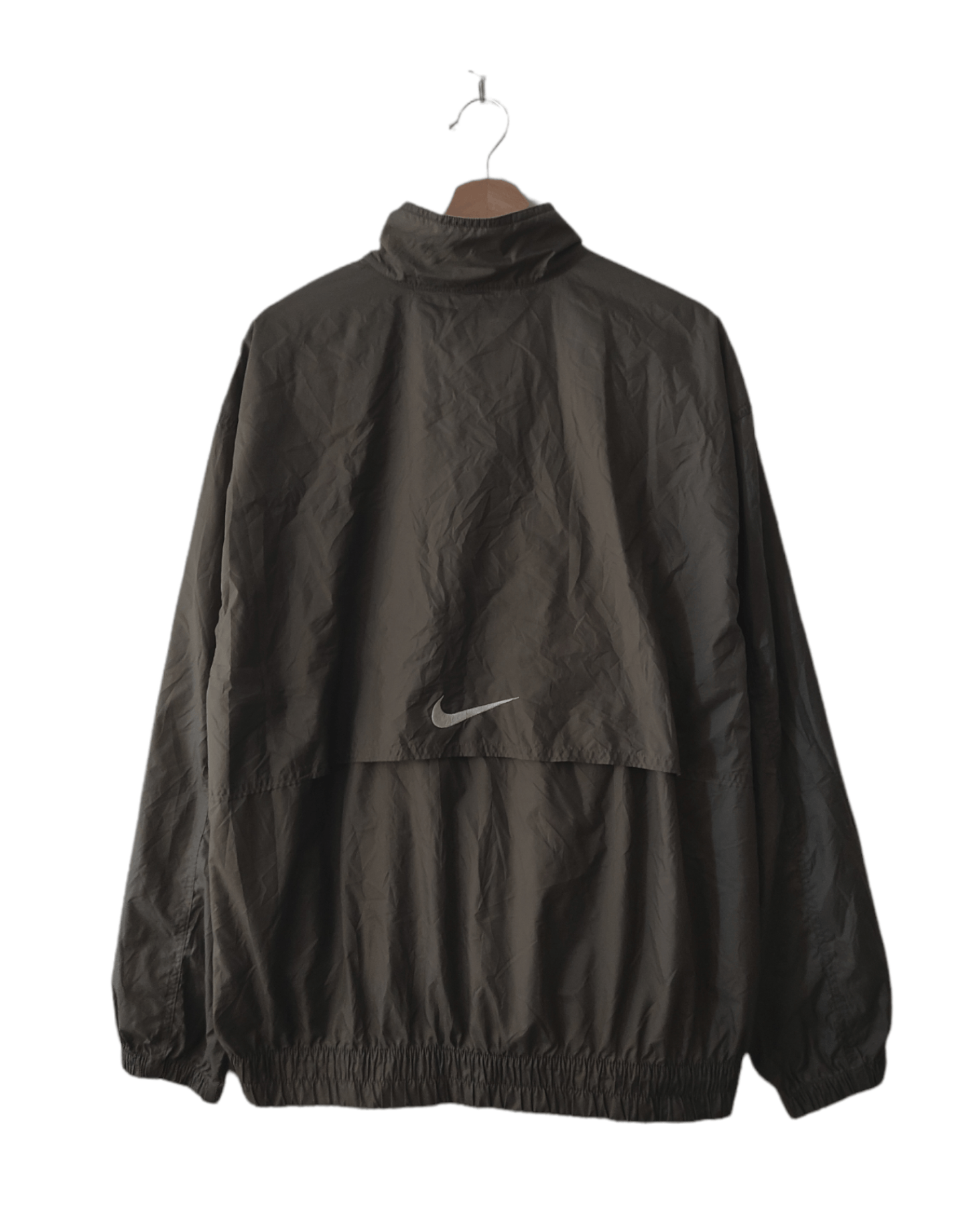 Nike Vintage Nike Small Swoosh Windbreaker Size US L / EU 52-54 / 3 - 2 Thumbnail