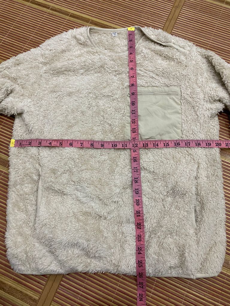 Japanese Brand × Uniqlo Japanese Brand Uniqlo Fleece Sherpa Sweatshirts Size US M / EU 48-50 / 2 - 10 Thumbnail
