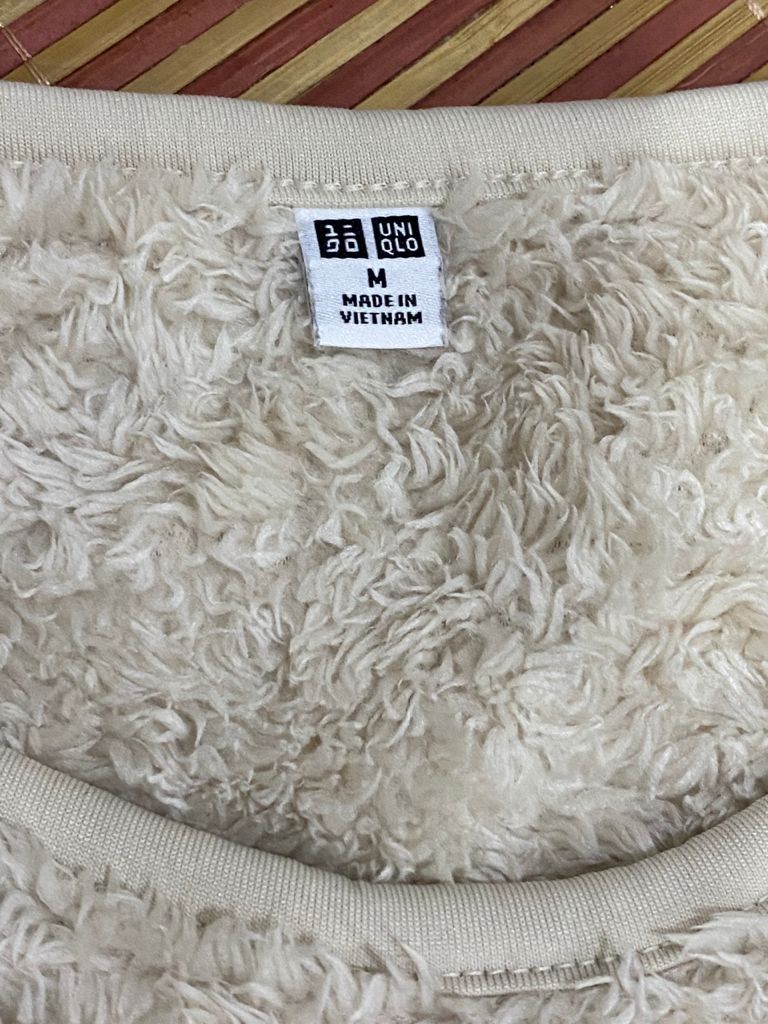 Japanese Brand × Uniqlo Japanese Brand Uniqlo Fleece Sherpa Sweatshirts Size US M / EU 48-50 / 2 - 8 Thumbnail