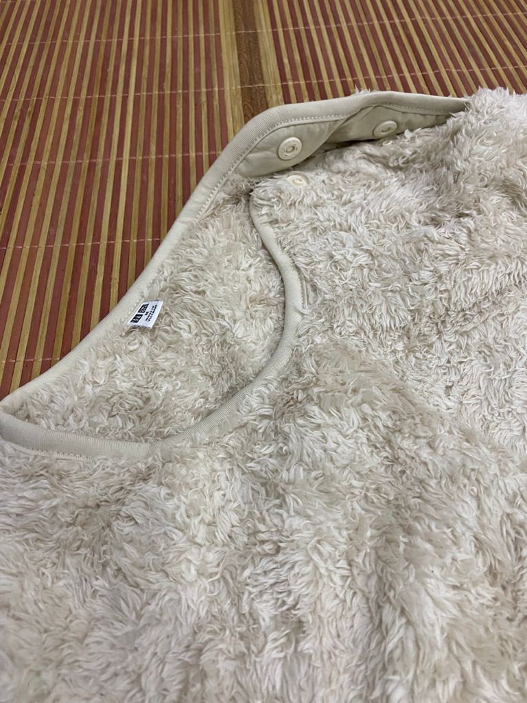 Japanese Brand × Uniqlo Japanese Brand Uniqlo Fleece Sherpa Sweatshirts Size US M / EU 48-50 / 2 - 7 Thumbnail