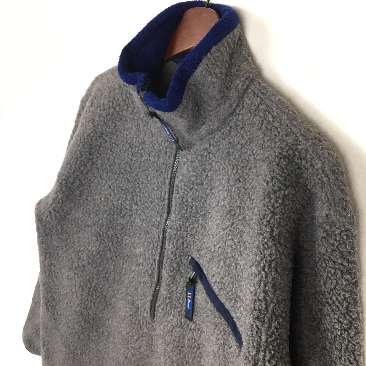 L.L. Bean 80s Vintage LL Bean Fleece Jacket Size US S / EU 44-46 / 1 - 3 Thumbnail