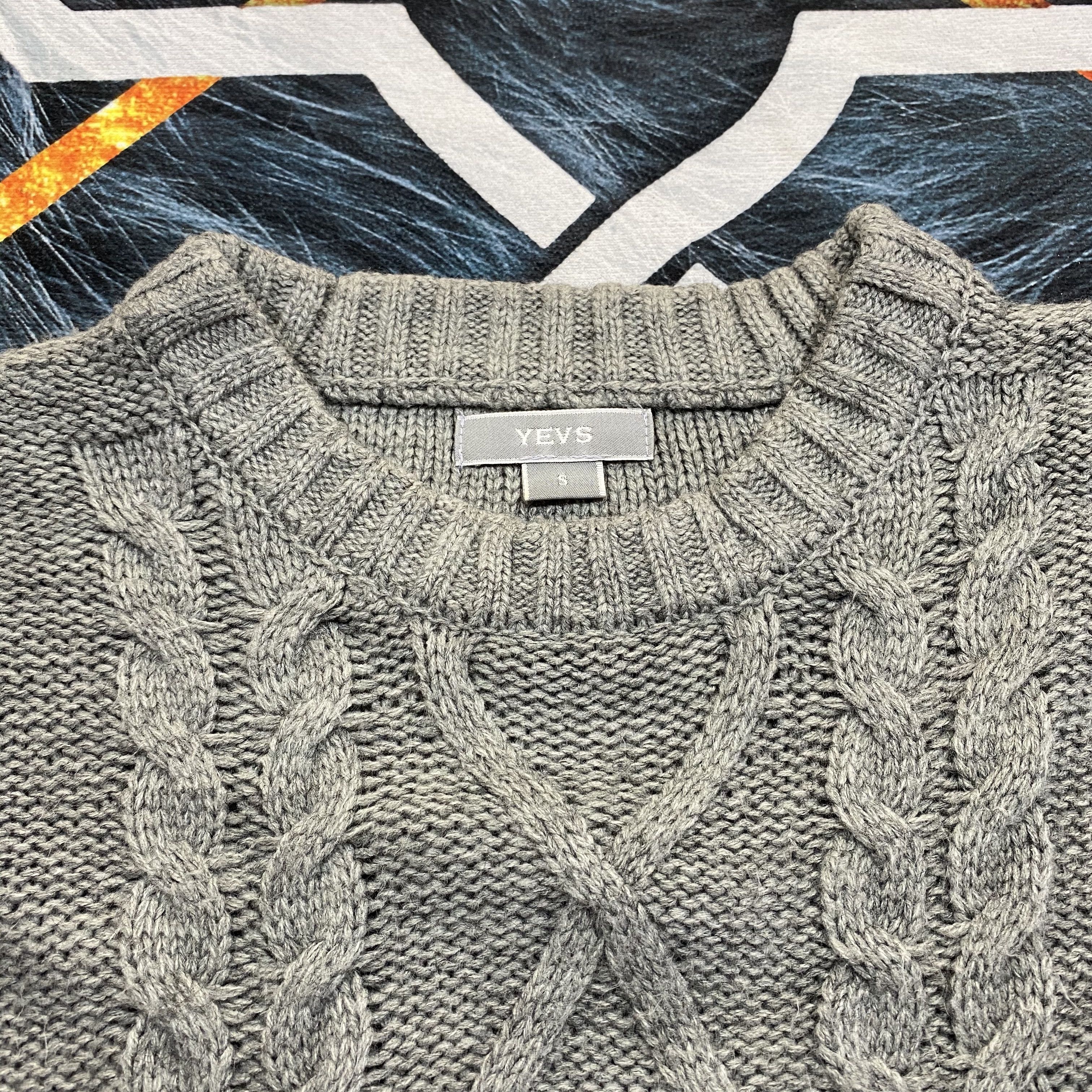 Japanese Brand YEVS Japanese Brand Art Knitwear Sweater Size US S / EU 44-46 / 1 - 8 Thumbnail