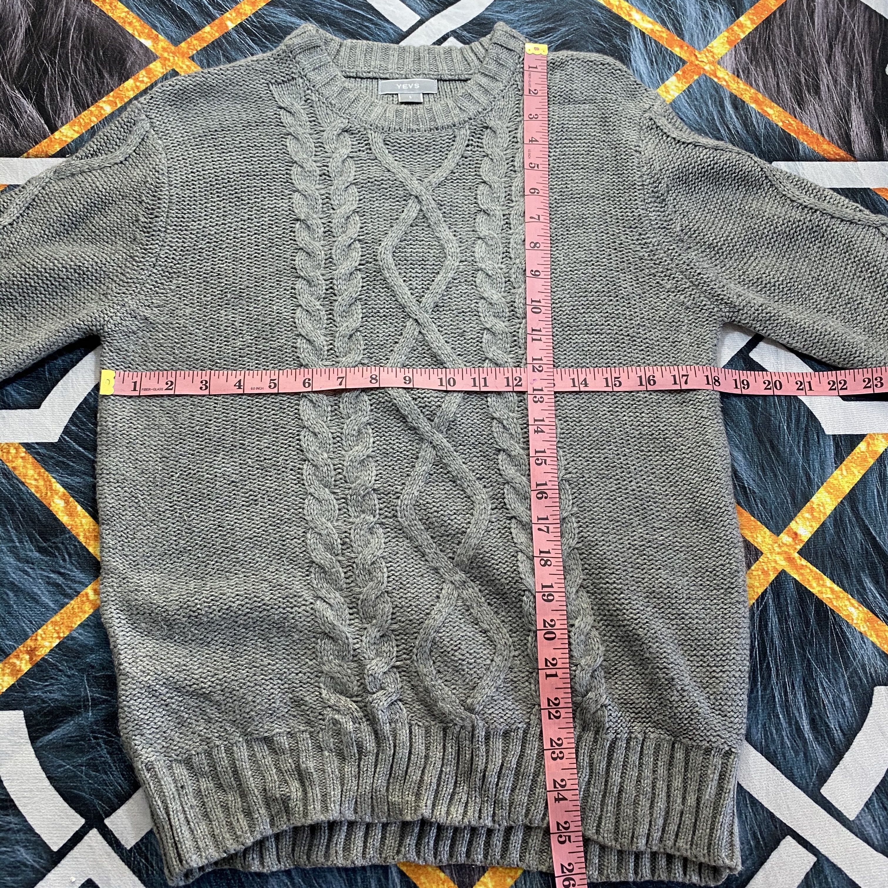 Japanese Brand YEVS Japanese Brand Art Knitwear Sweater Size US S / EU 44-46 / 1 - 12 Thumbnail