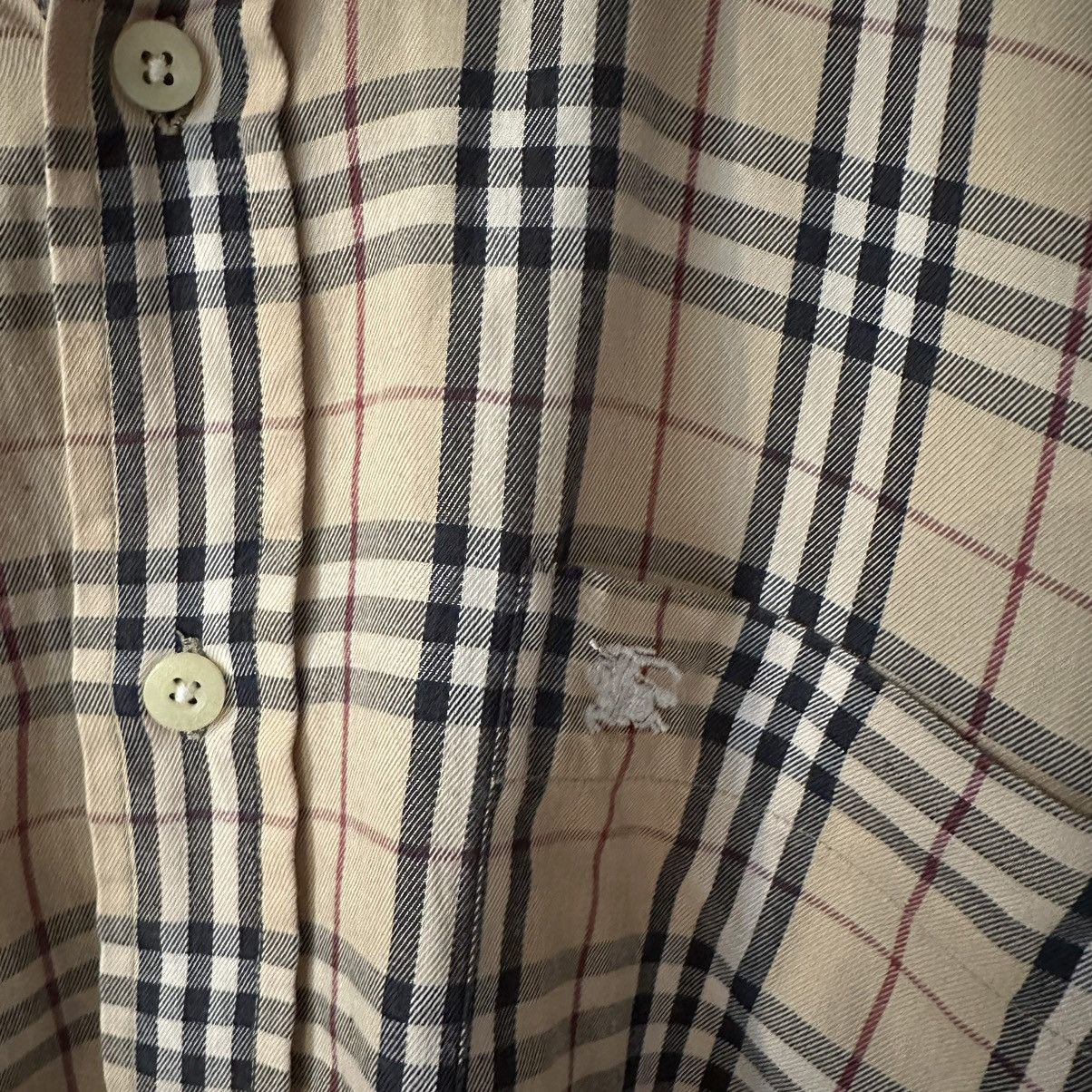 Burberry × Vintage Vintage Burberry Shirt Size US M / EU 48-50 / 2 - 3 Thumbnail