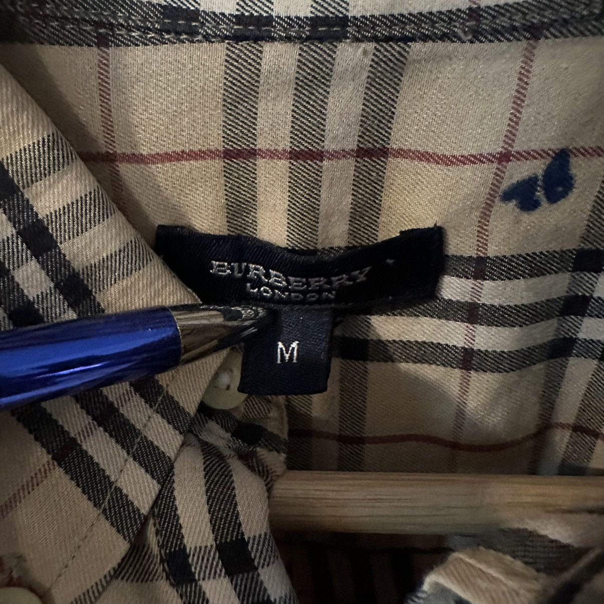 Burberry × Vintage Vintage Burberry Shirt Size US M / EU 48-50 / 2 - 5 Thumbnail