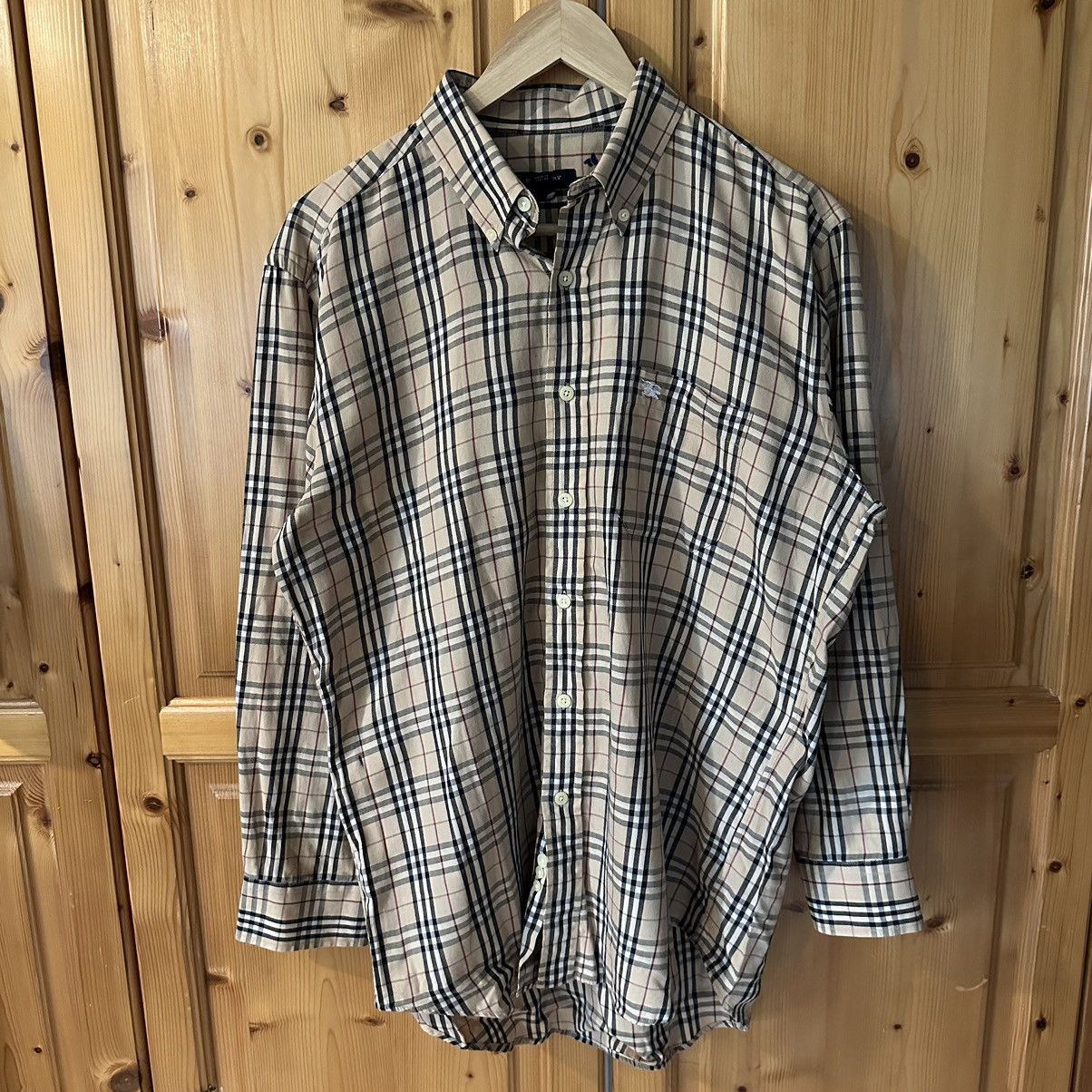 Burberry × Vintage Vintage Burberry Shirt Size US M / EU 48-50 / 2 - 1 Thumbnail